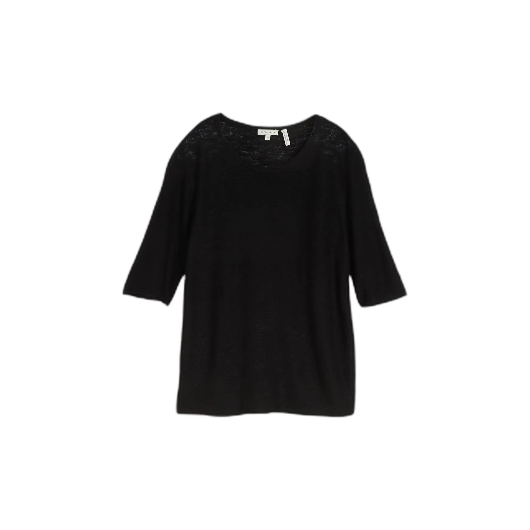 Maglione basico a maniche corte donna Tom Tailor