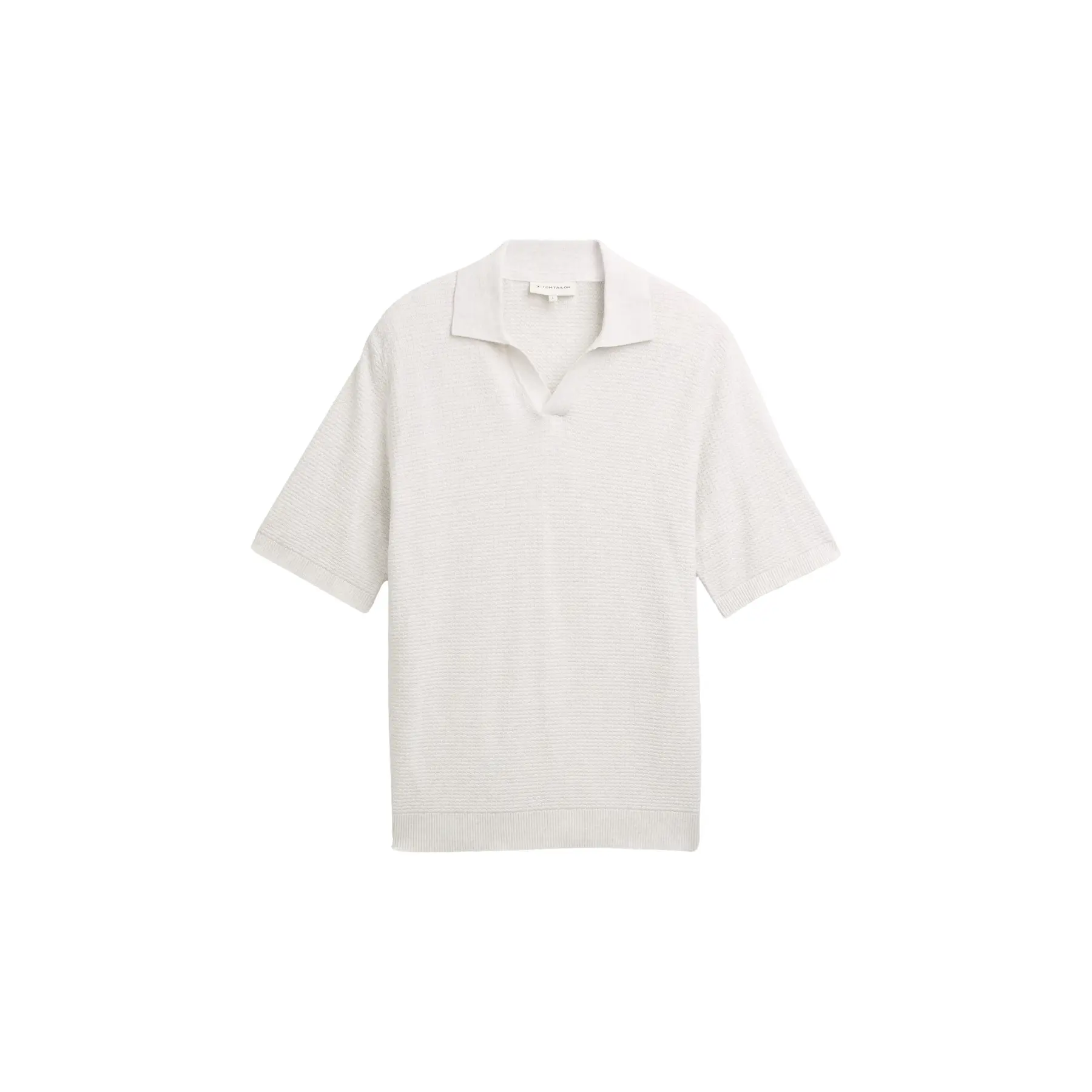 Polo Strutturato in Maglia Tom Tailor