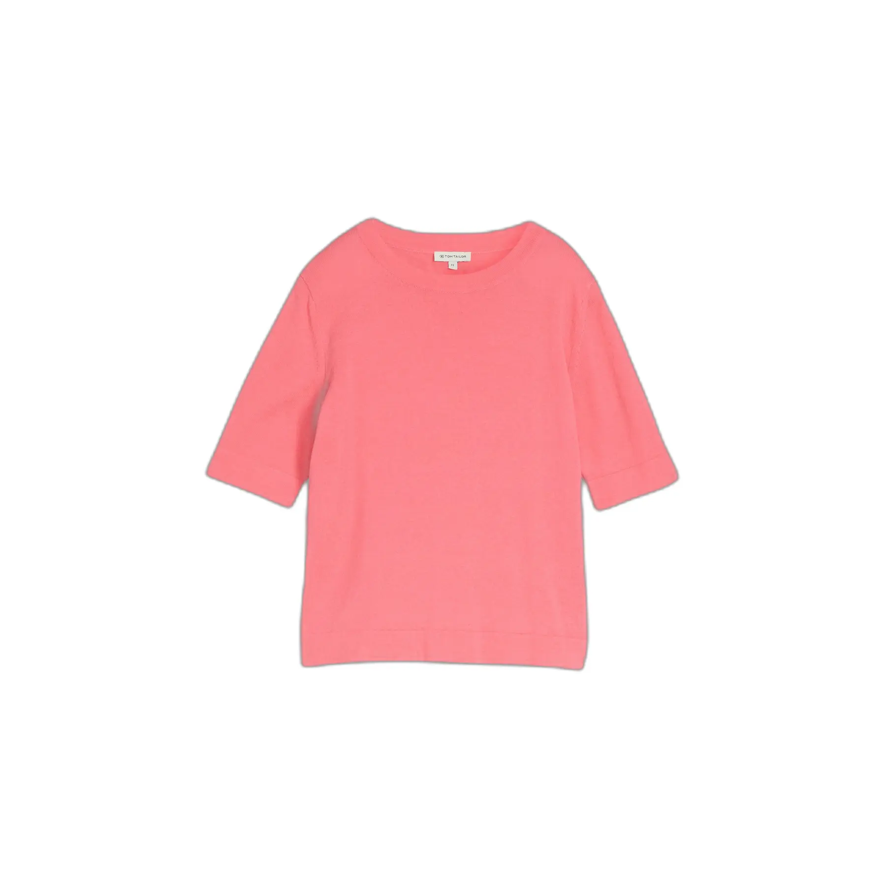 Maglietta maniche corte col rotondo donna Tom Tailor