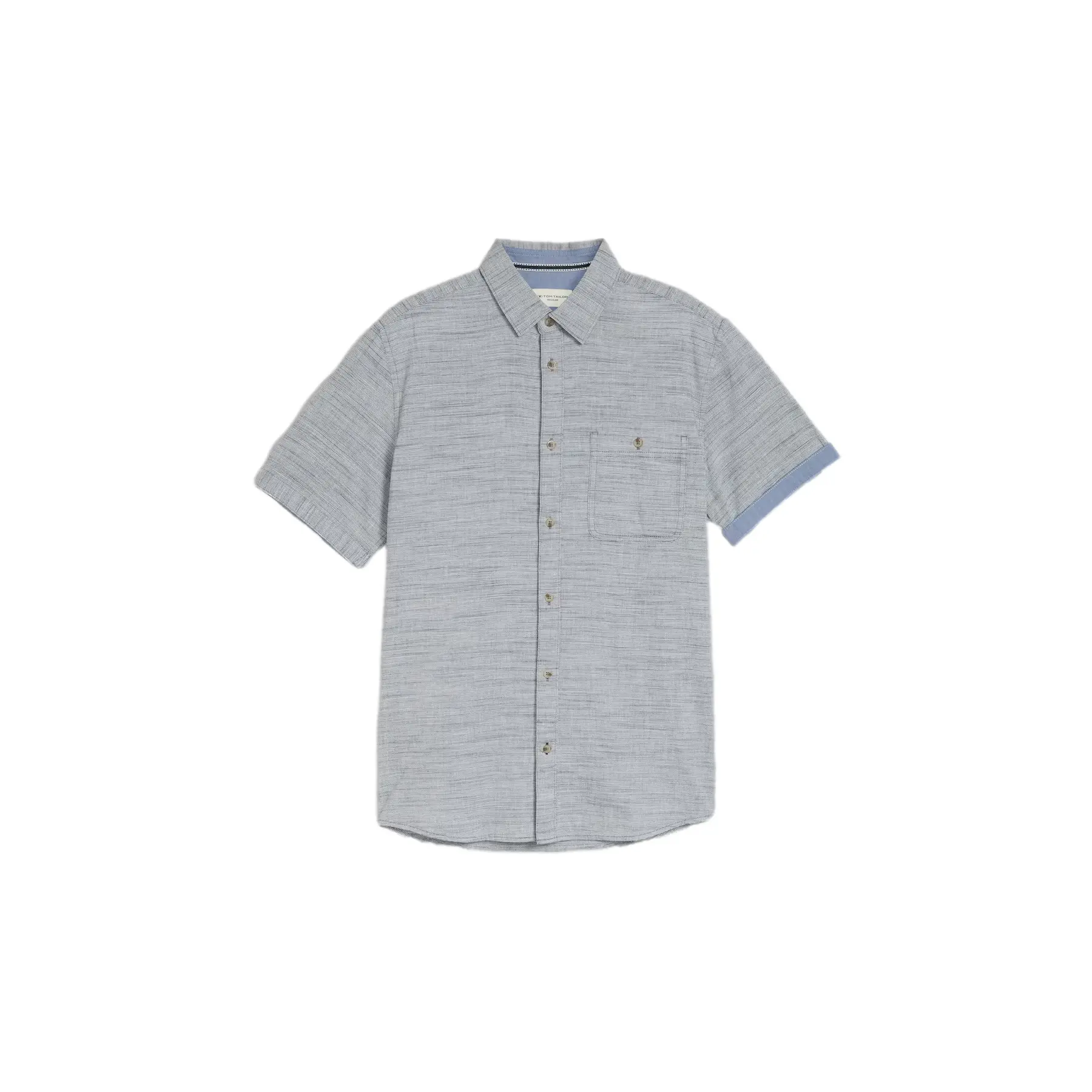 Chemise Strutturata Fil Flamé Tom Tailor