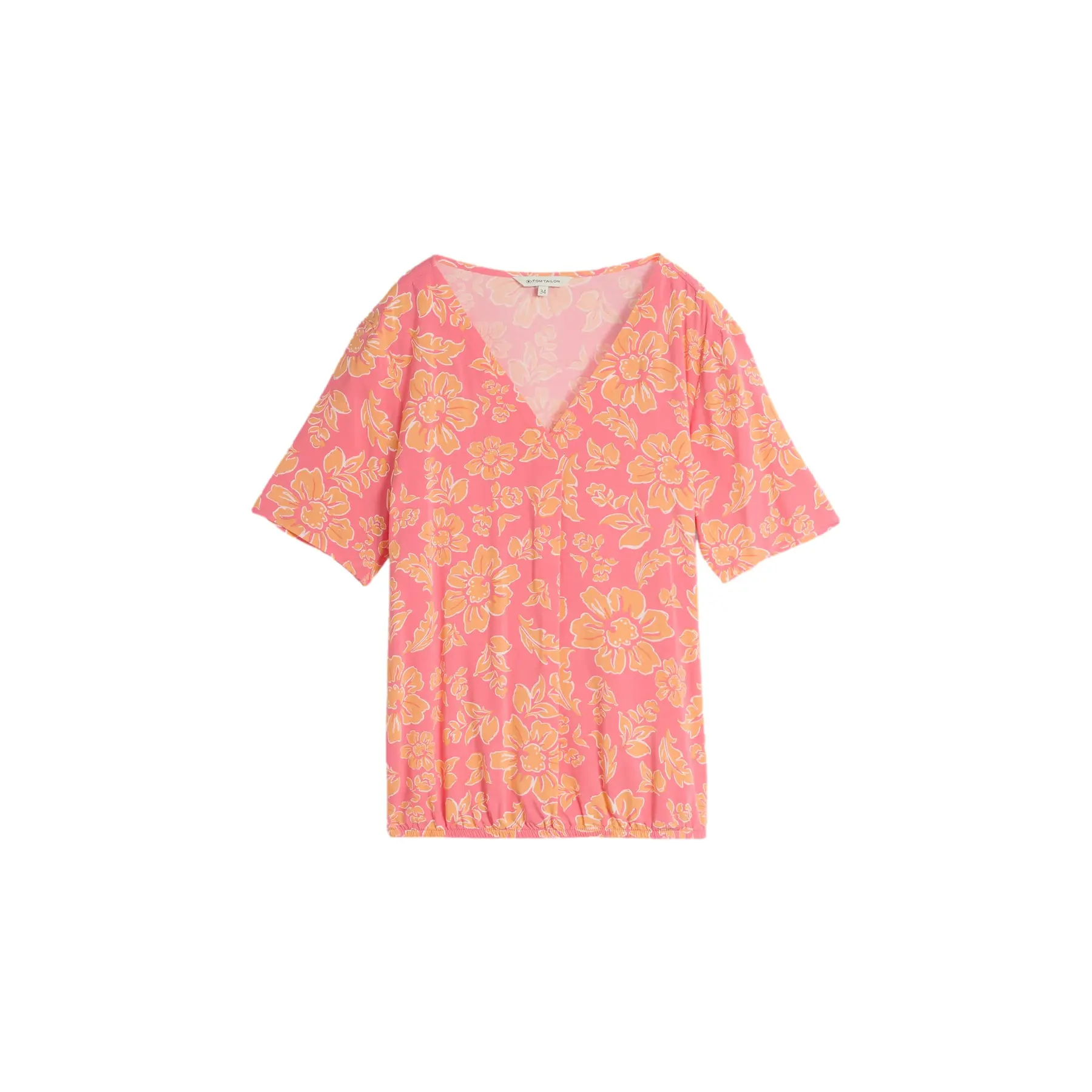 V-hals blouse dames Tom Tailor