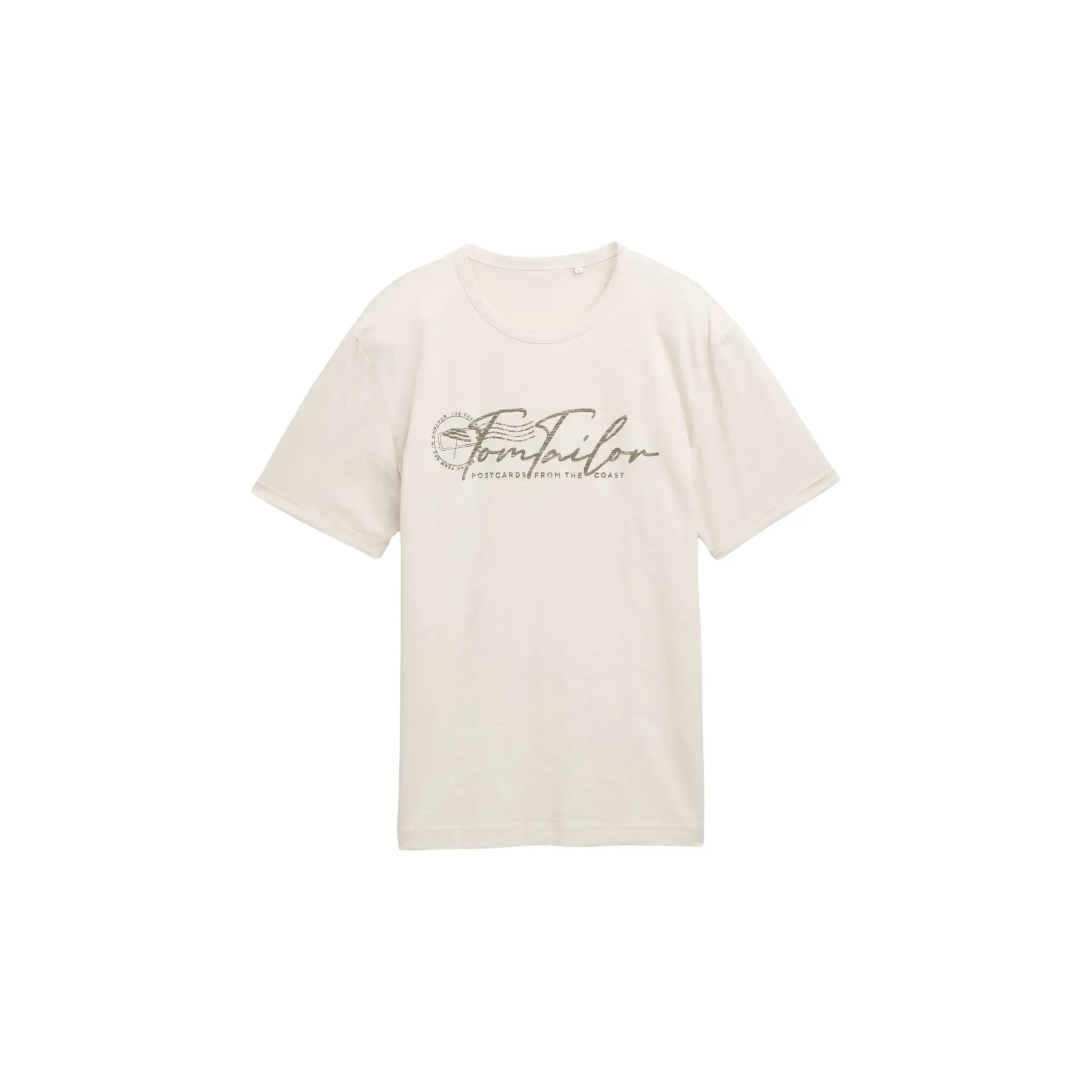 T-shirt con logo stampato Tom Tailor