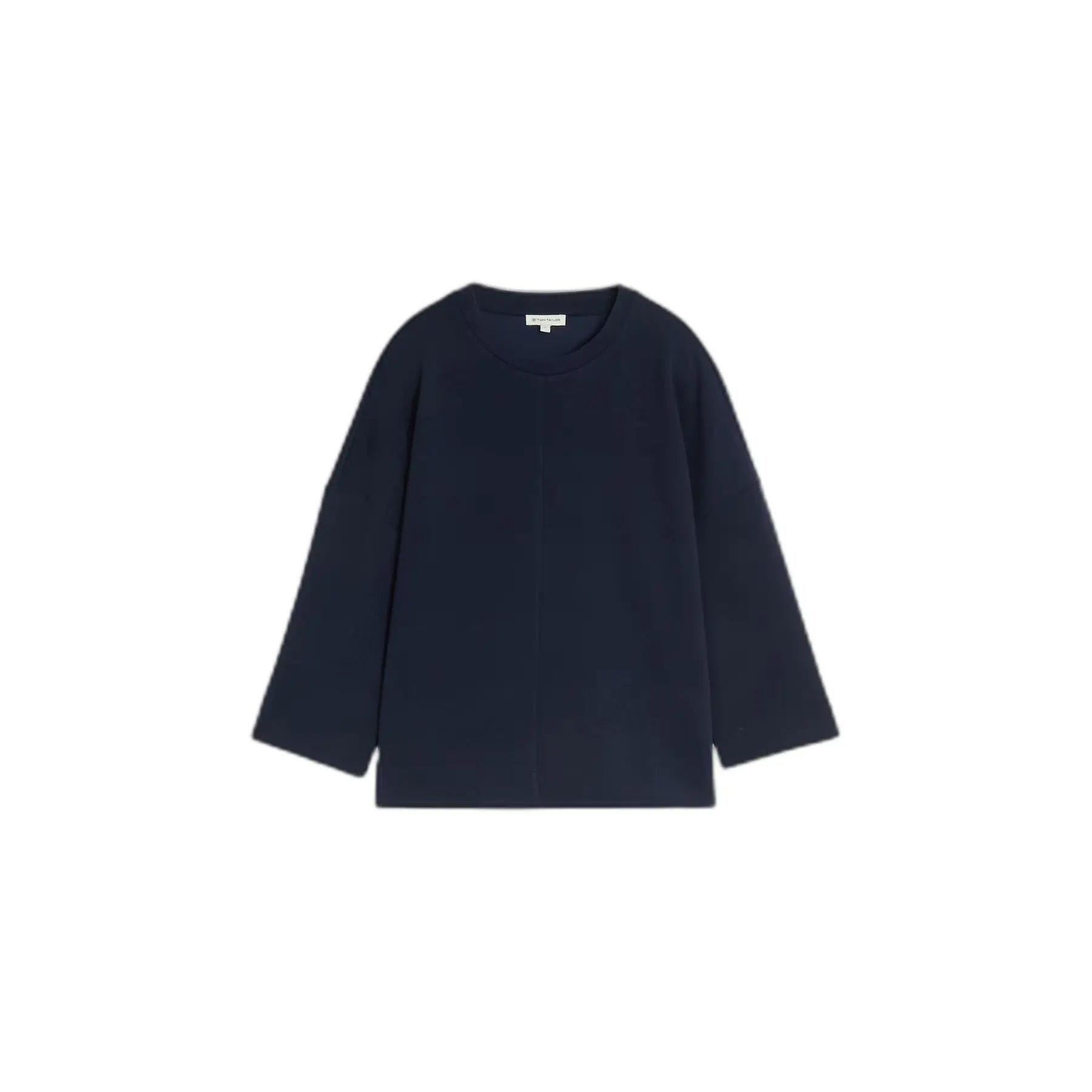Dames sweatshirt met ronde hals Tom Tailor