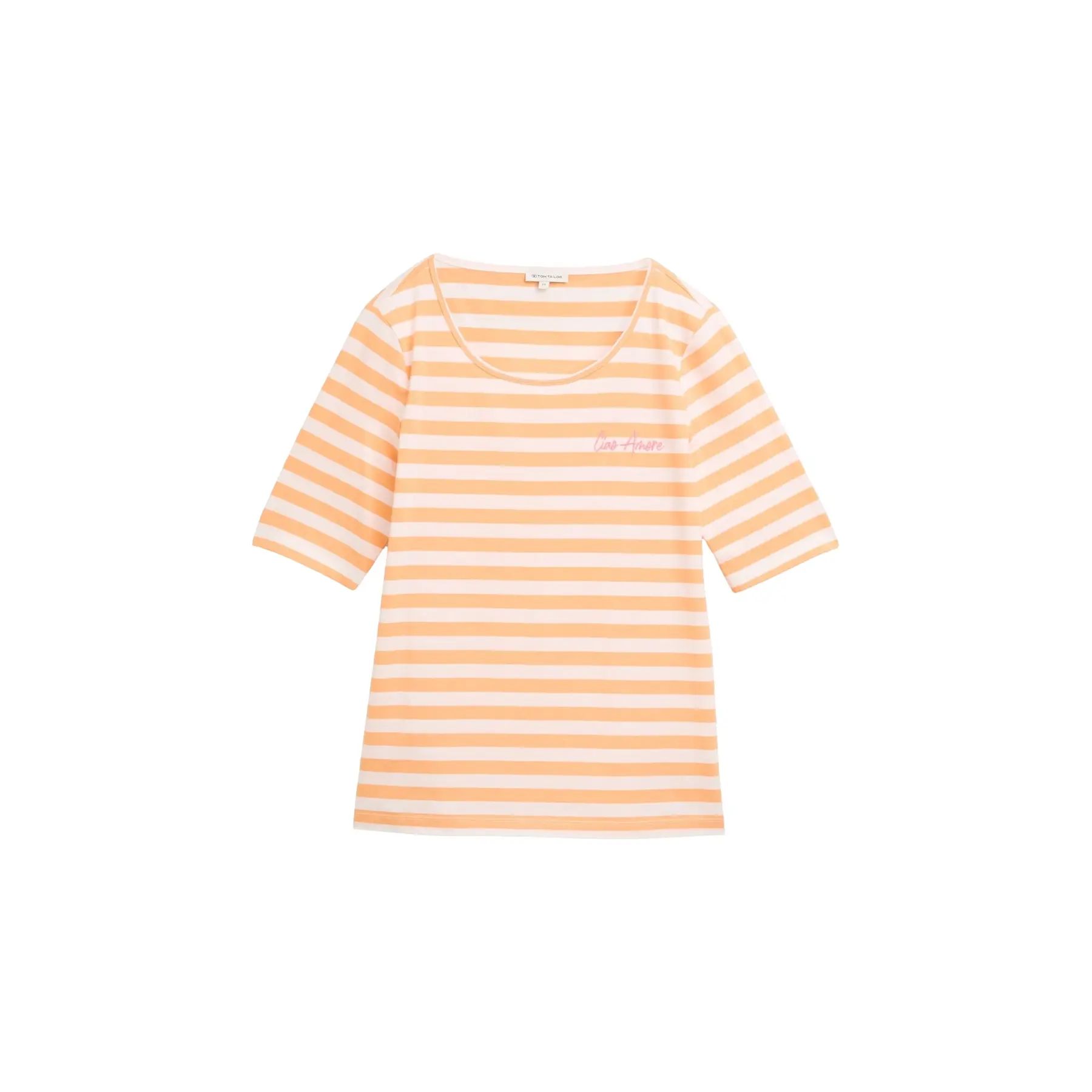 T-shirt piccolo ricamato donna Tom Tailor