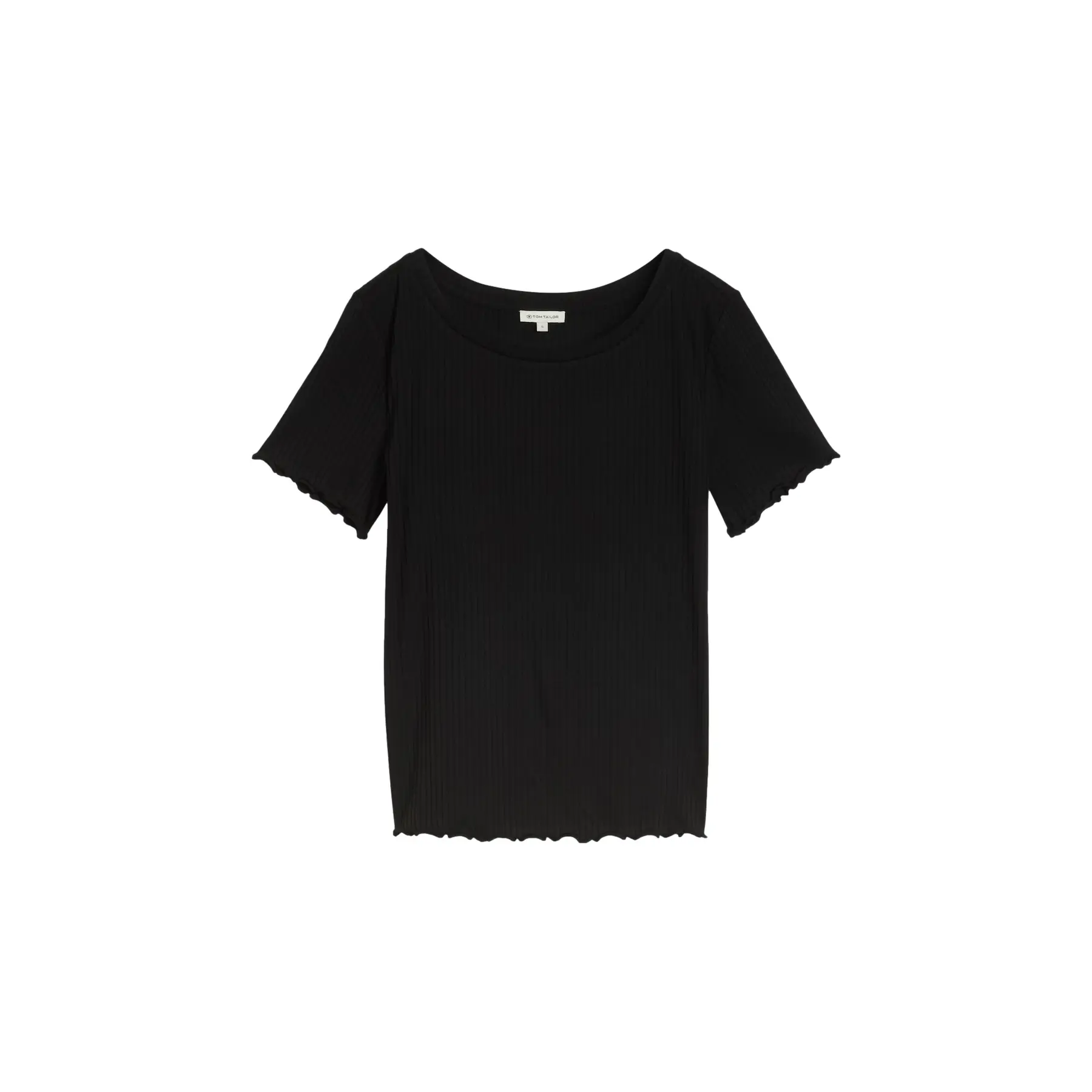 T-shirt boxy a costine donna Tom Tailor