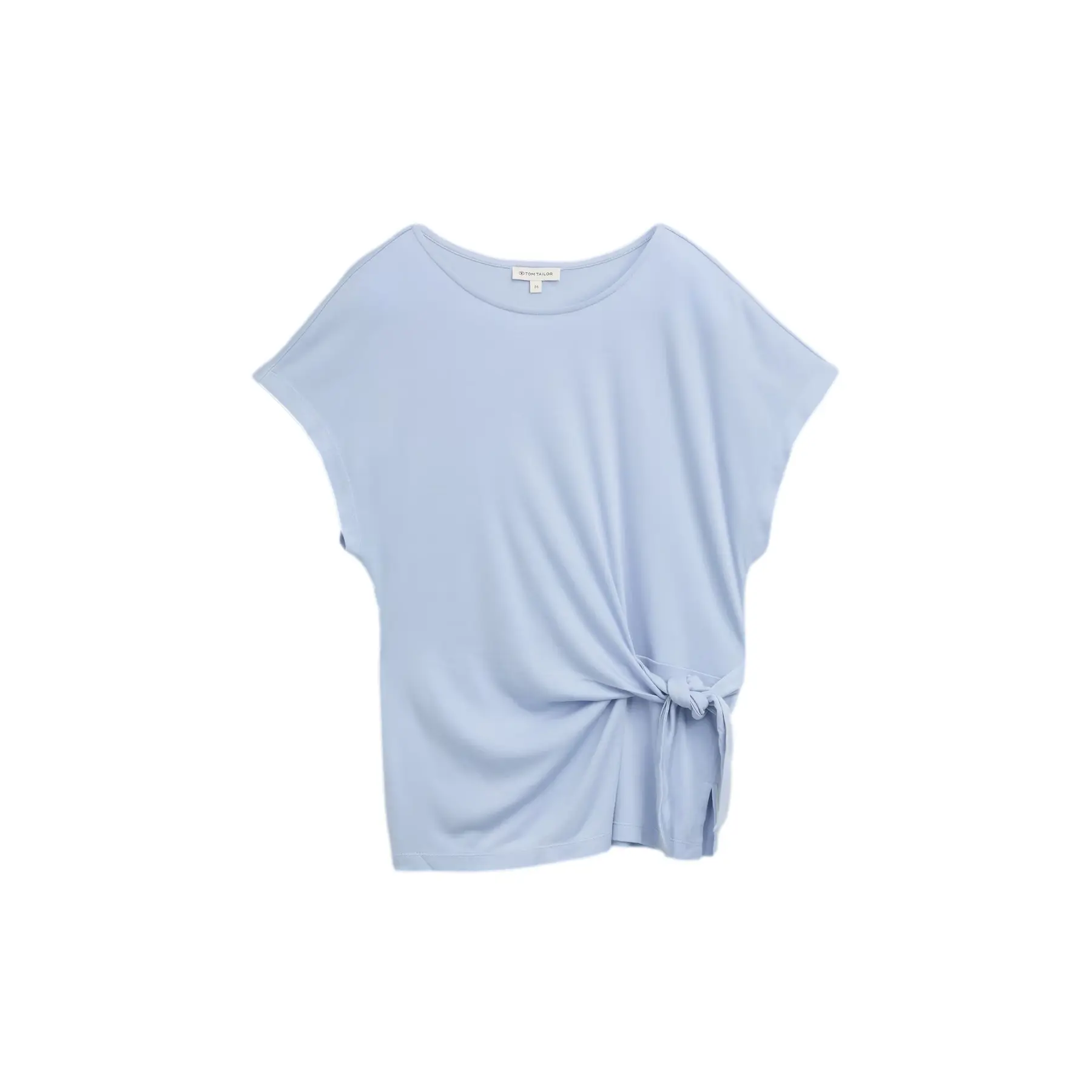 T-shirt con dettagli a nodo donna Tom Tailor