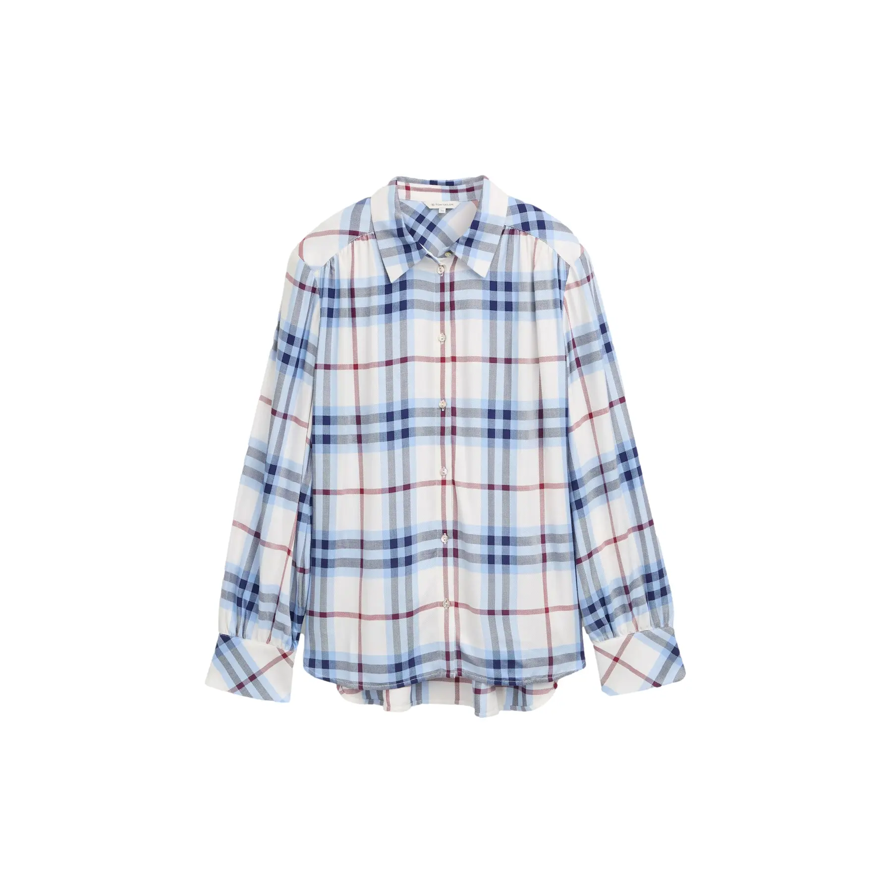 Vrouwenblouse met ruiten Tom Tailor