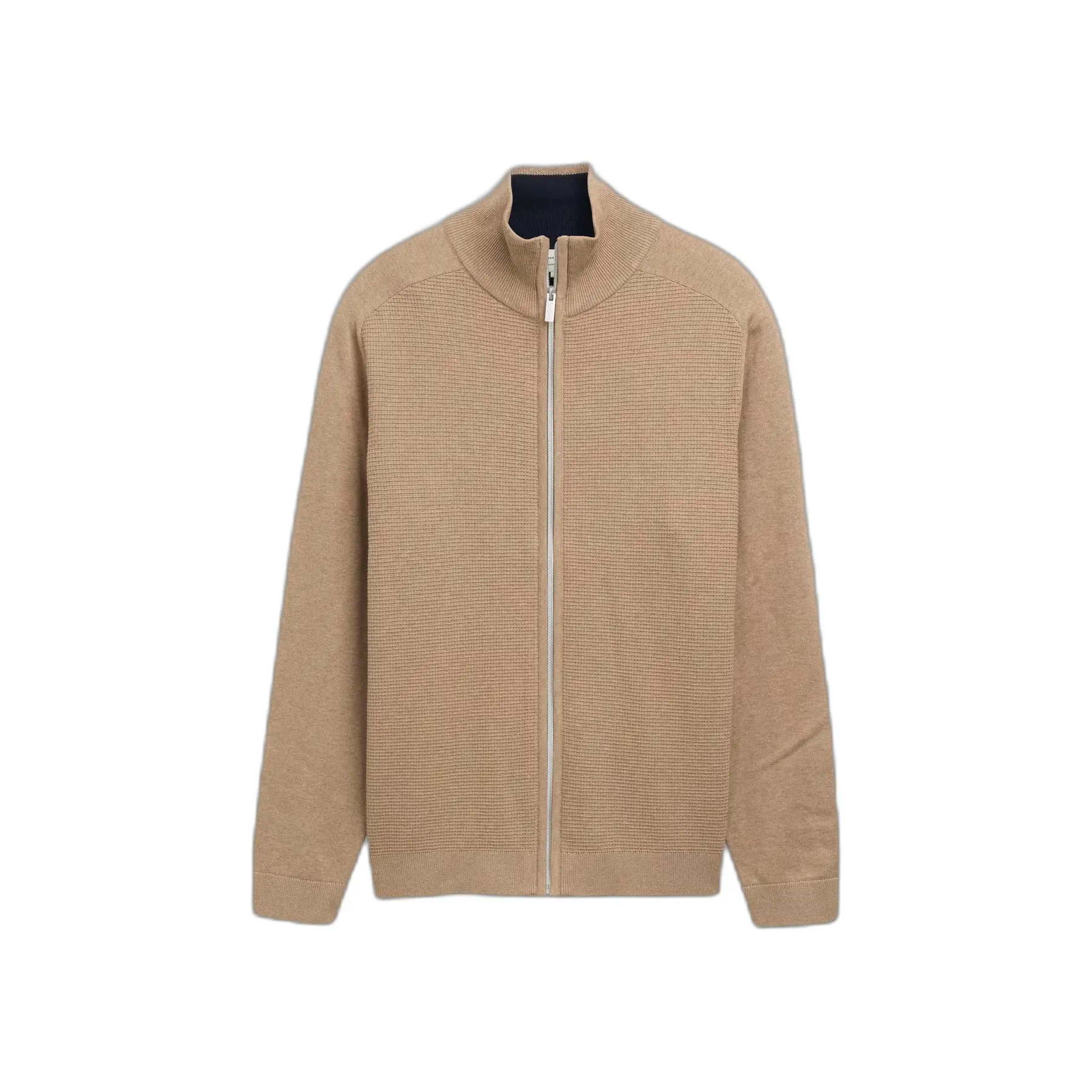 Cardigan Basic Zip Maglia Tom Tailor
