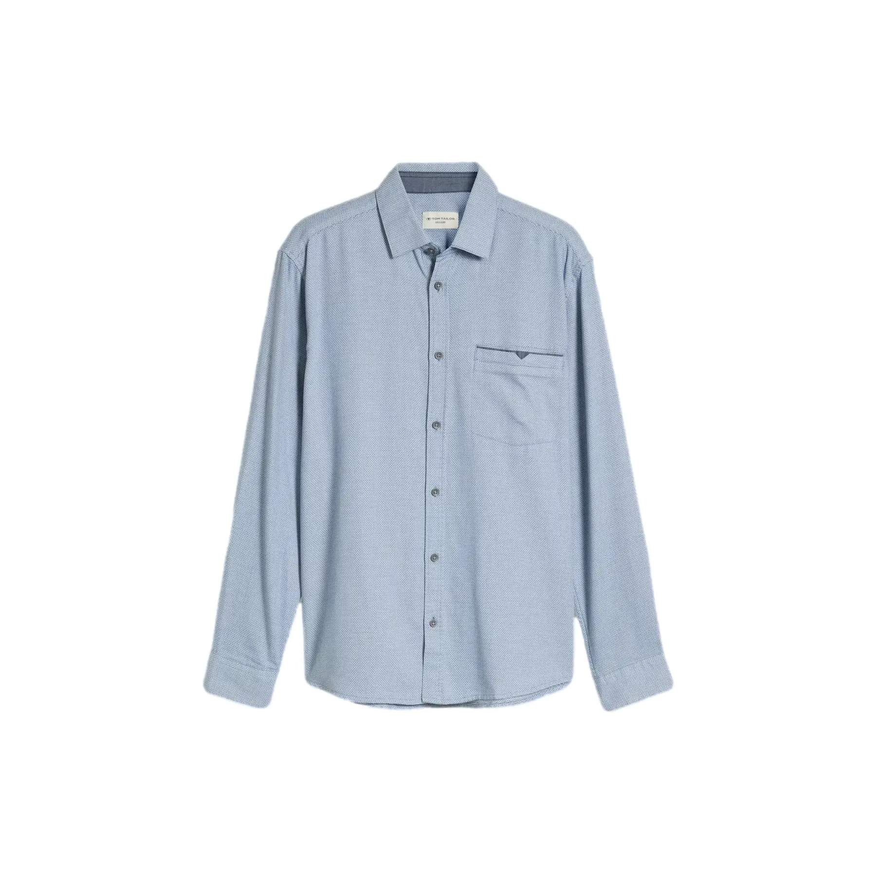 Strakke slimfit overhemd met lange mouwen Tom Tailor