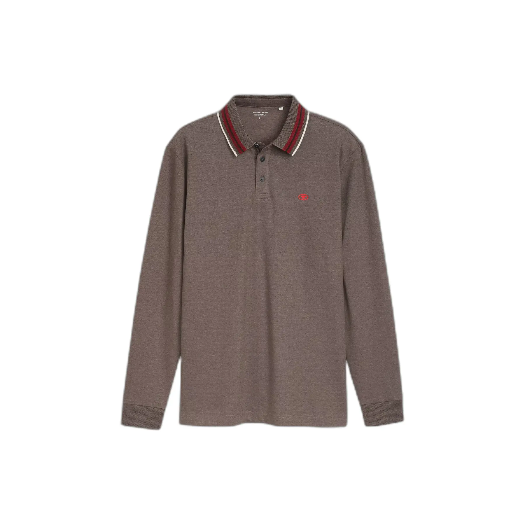 Polo a maniche lunghe con dettagli Tom Tailor