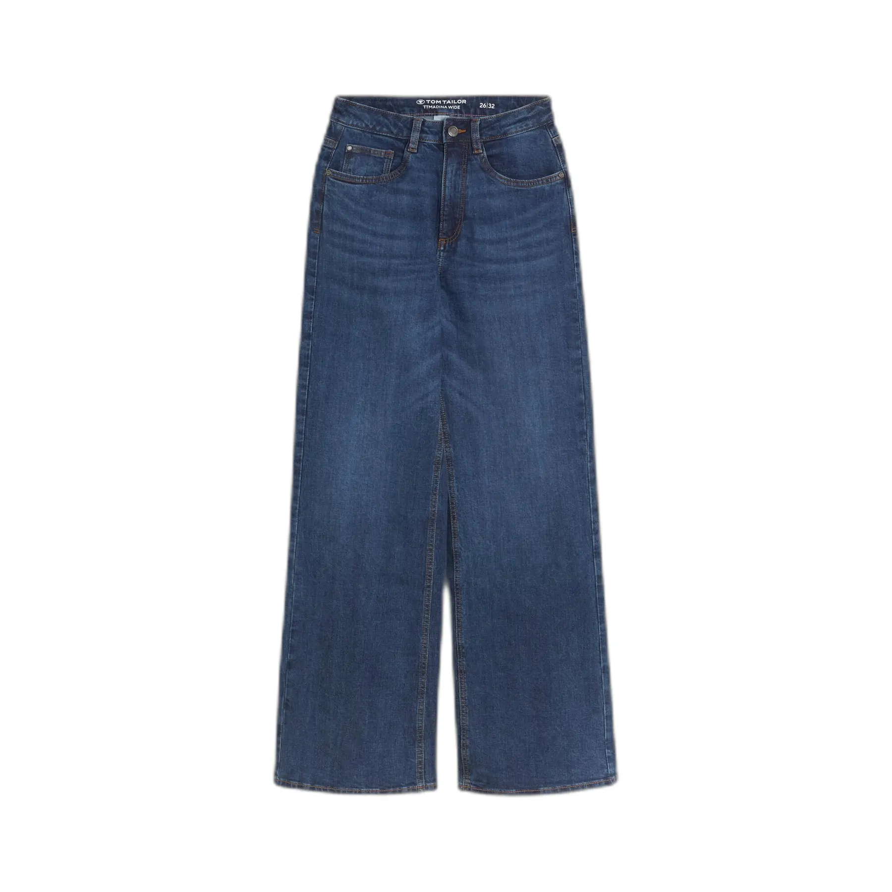 Jeans wide leg effect katoen dames Tom Tailor Madina