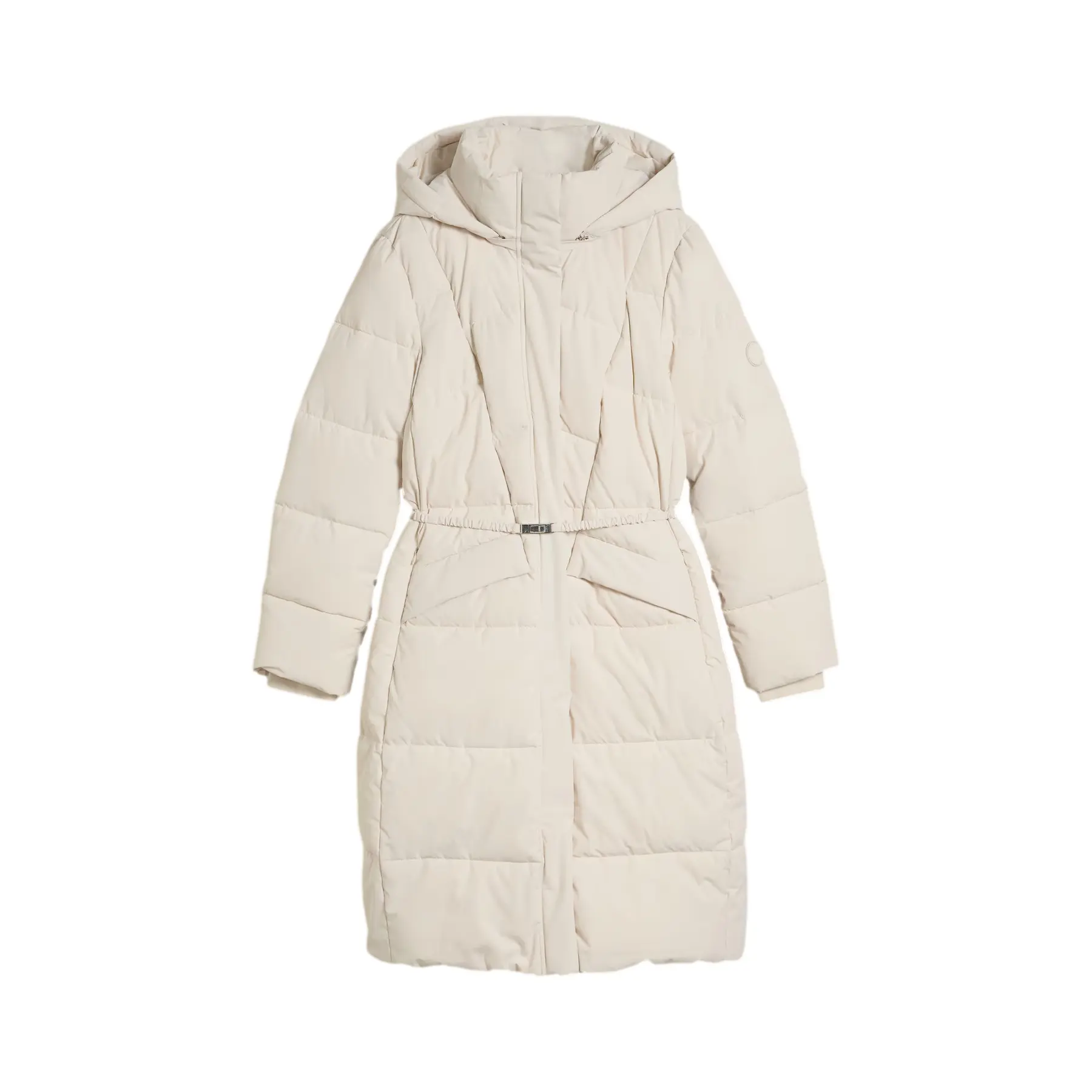 Winter Gürtelt Frauen Steppmantel Tom Tailor