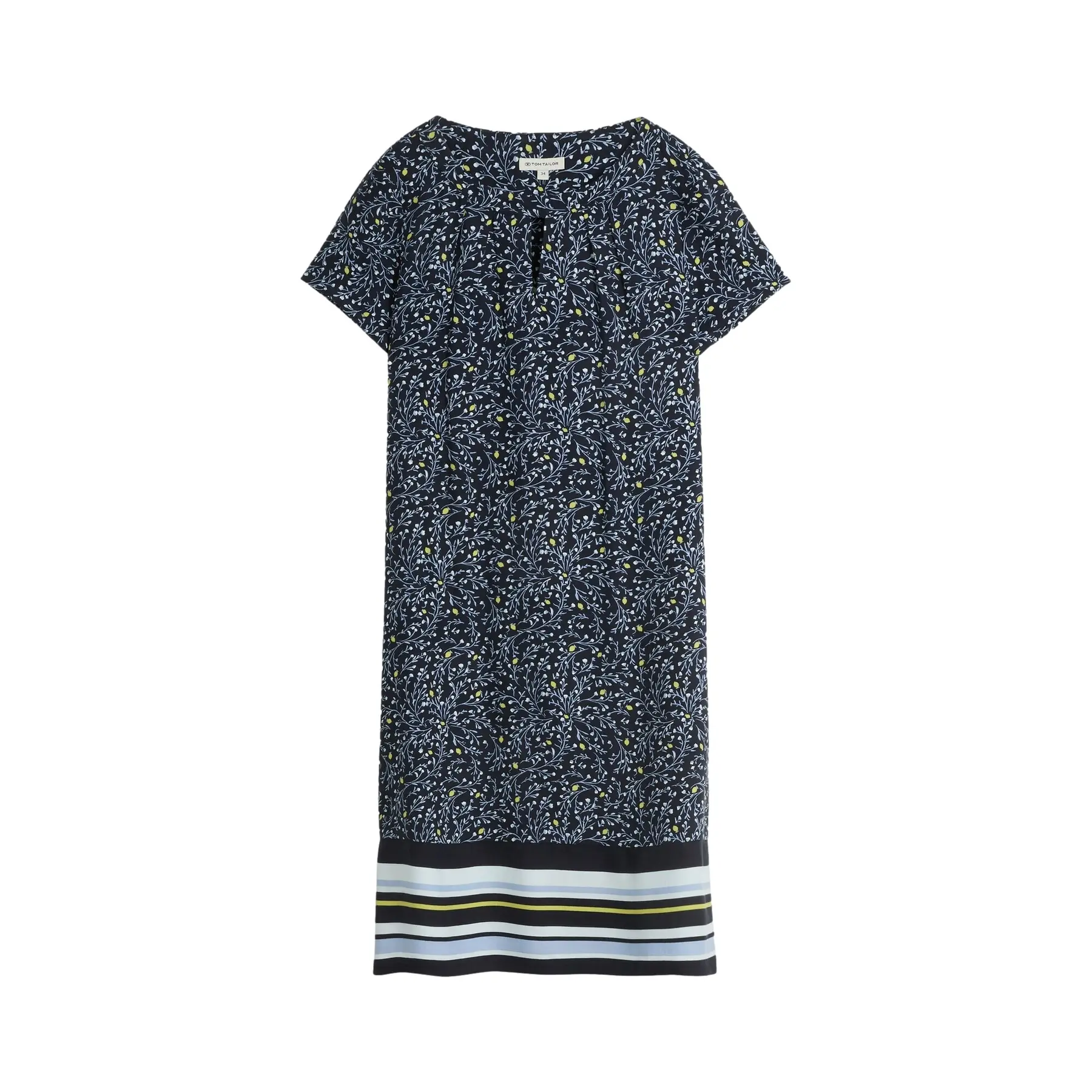 Geprinte mix jurk dames Tom Tailor
