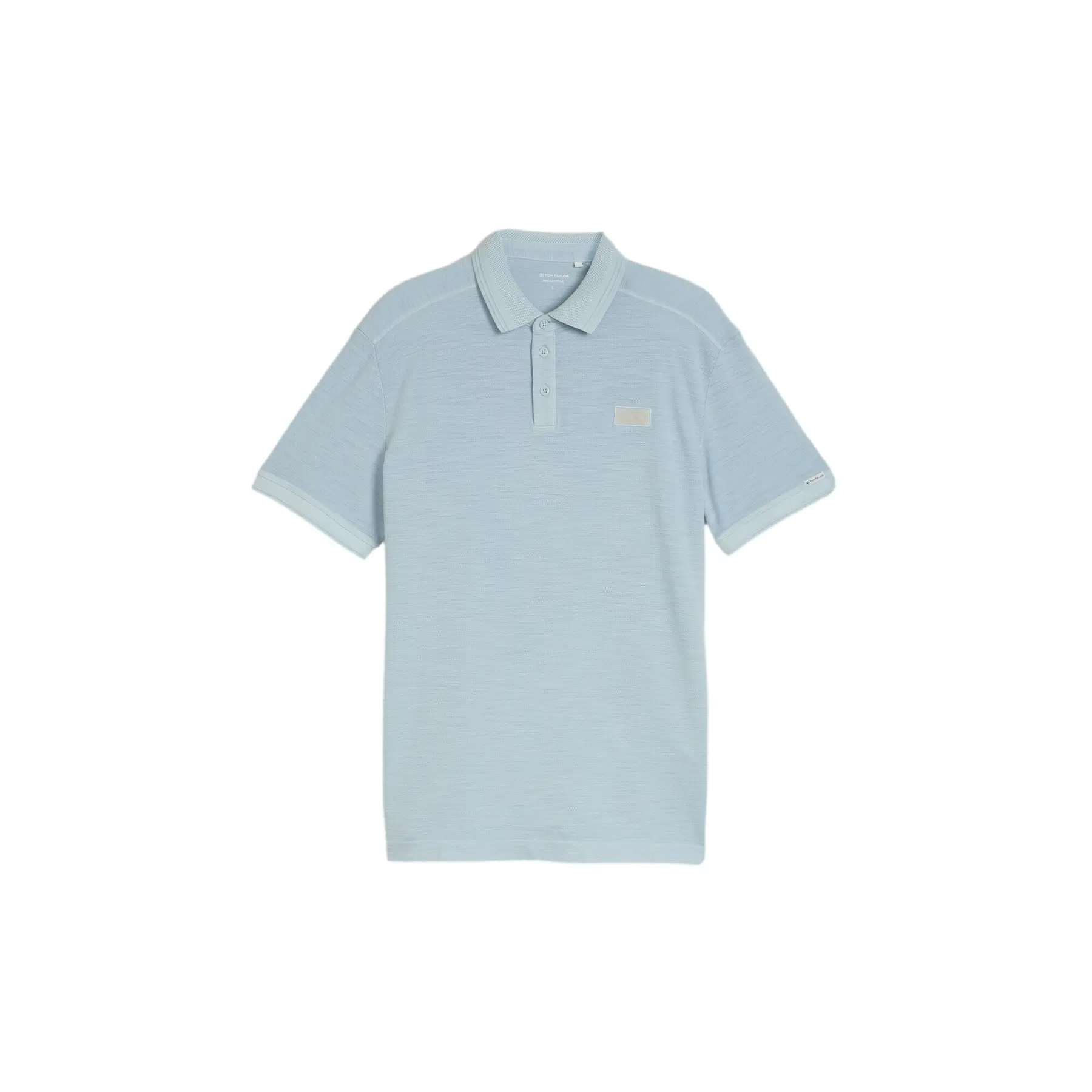 Baumwoll-Polo mit Logo Tom Tailor