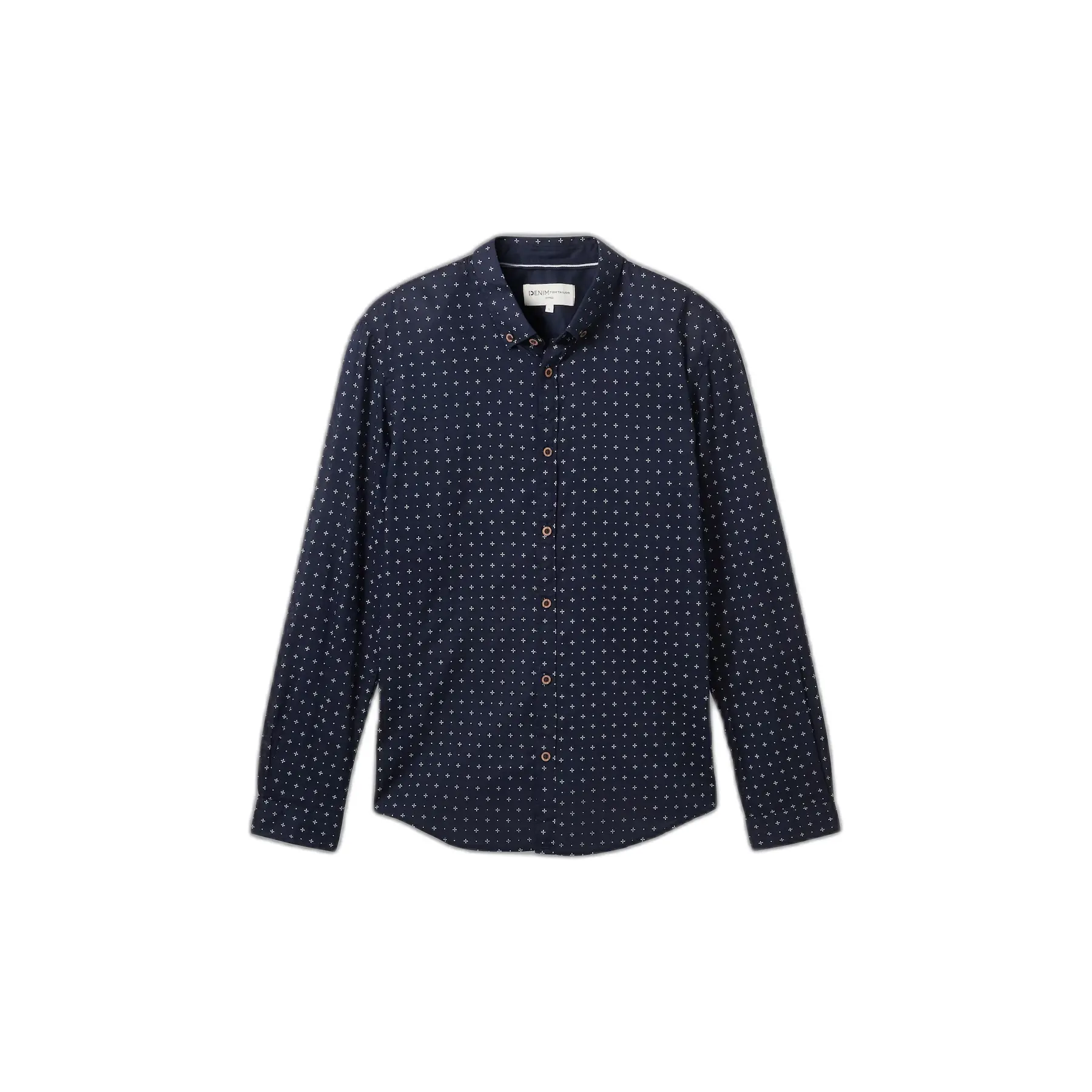 Camicia a maniche lunghe estiva leggera in cotone Tom Tailor Denim