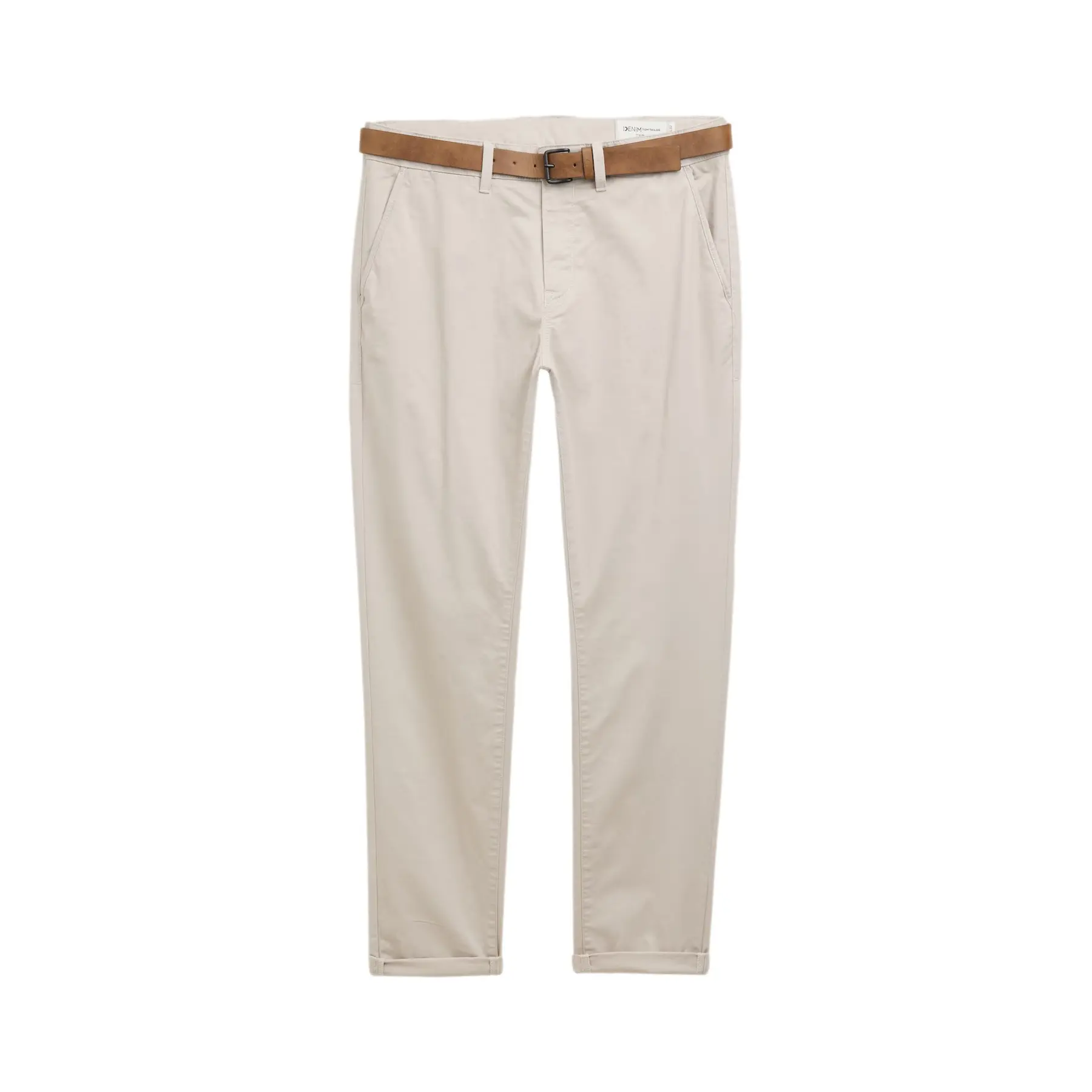Pantaloni chino slim con cintura Tom Tailor Denim