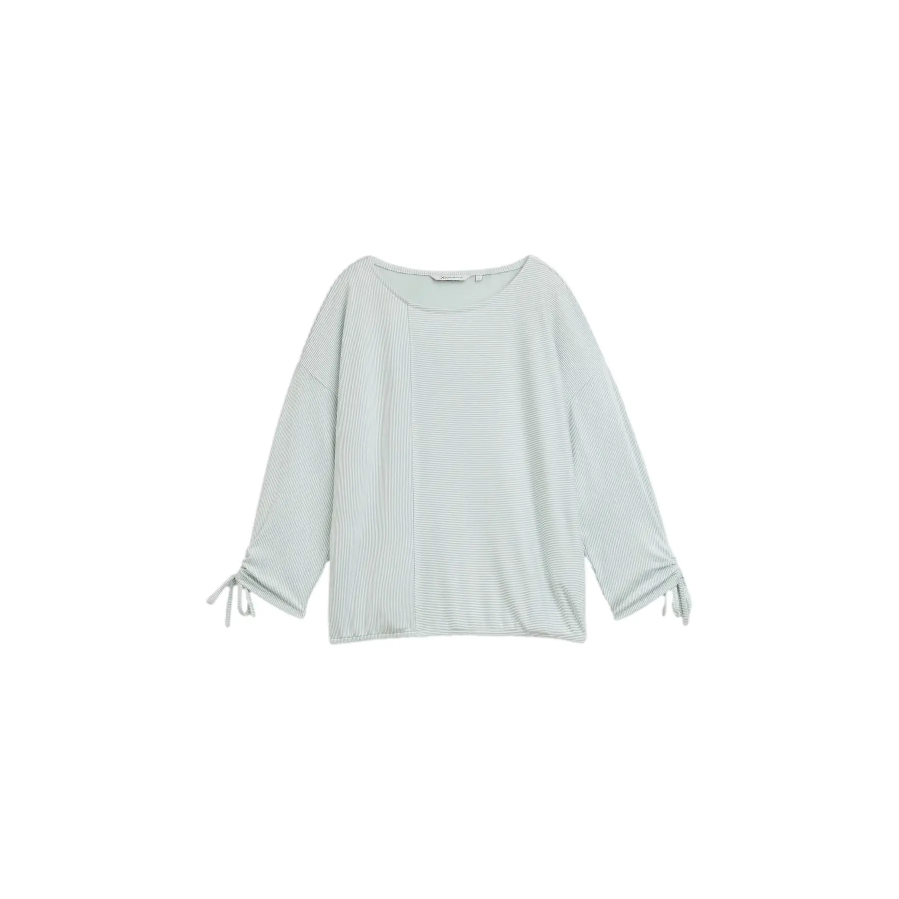 T-shirt maniche lunghe strutturato a righe donna Tom Tailor Denim