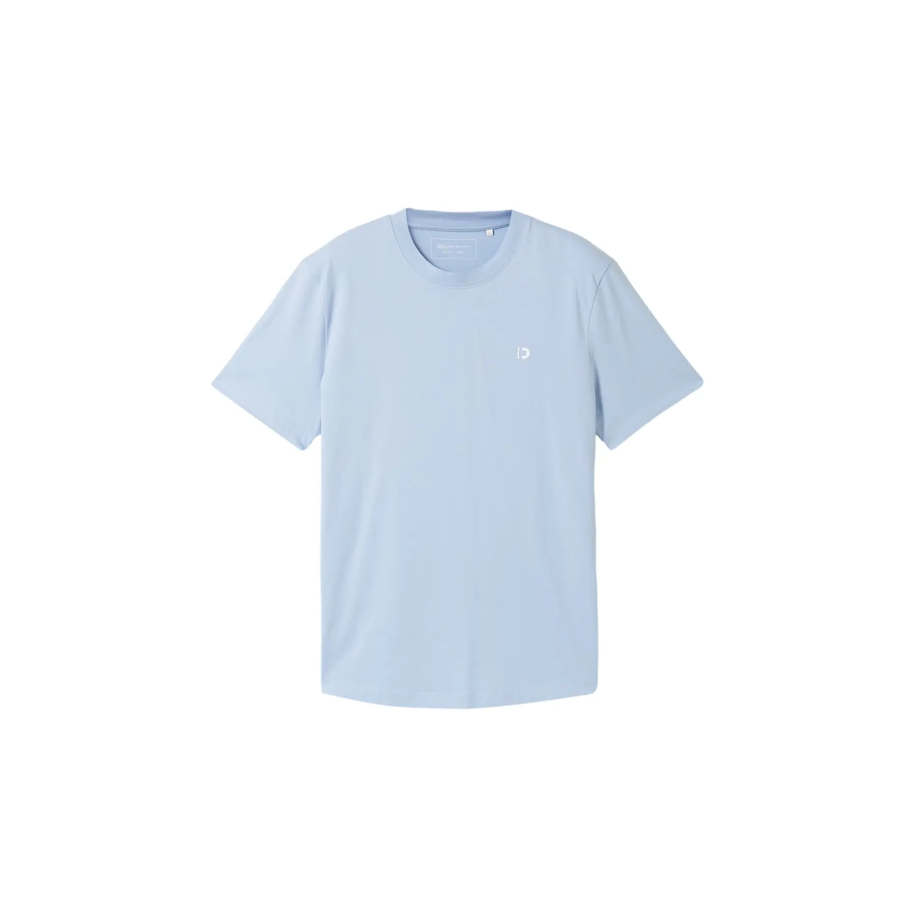 T-shirt con orlo arrotondato Tom Tailor Denim