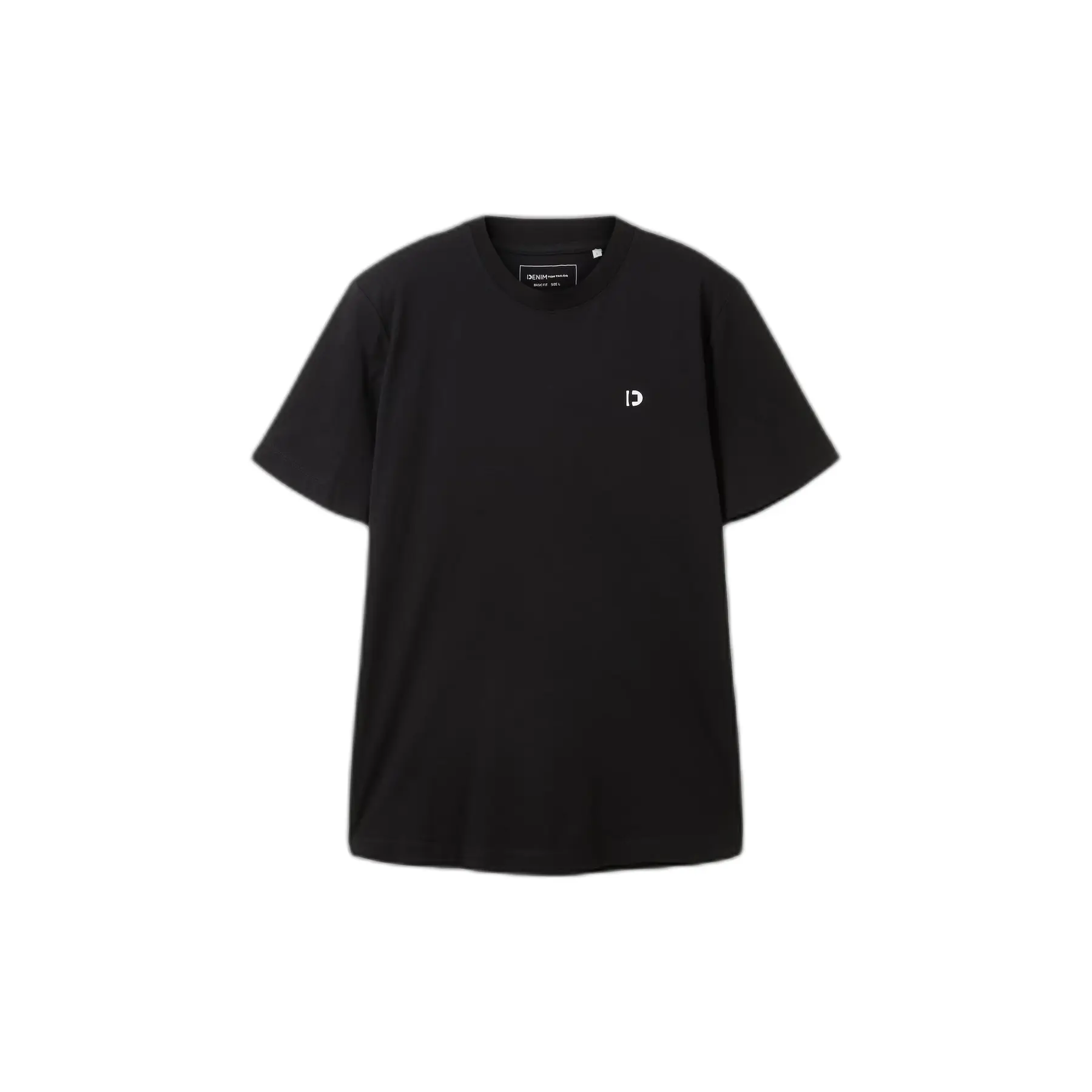 T-shirt con orlo arrotondato Tom Tailor Denim