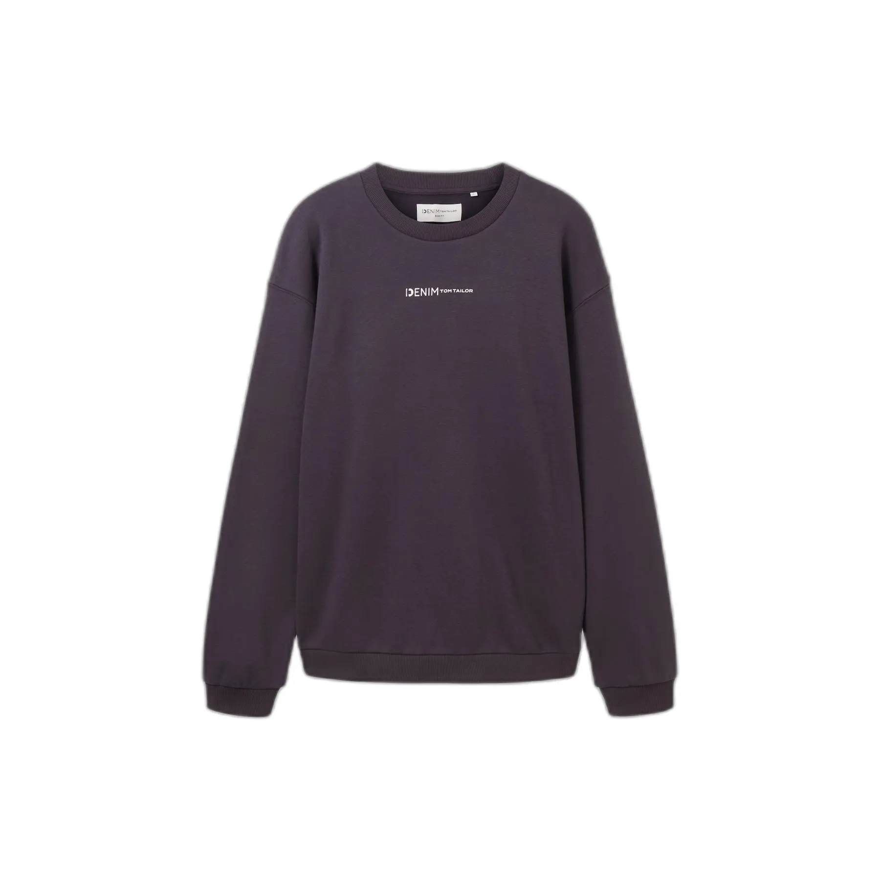 T-shirt Col Rond Stampato Tom Tailor Denim