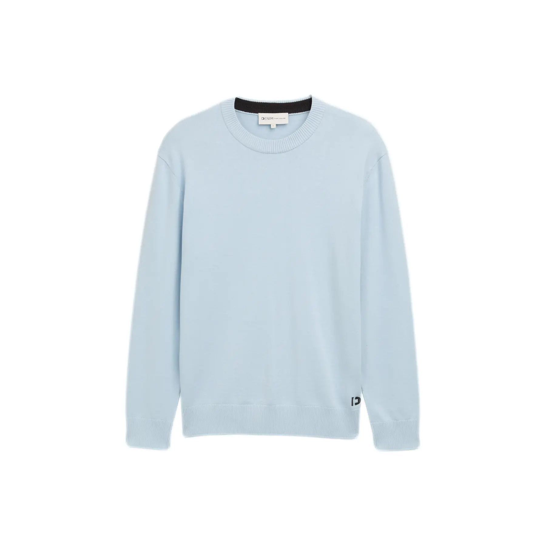 Pull Basico Collo Rotondo in Maglia Tom Tailor Denim