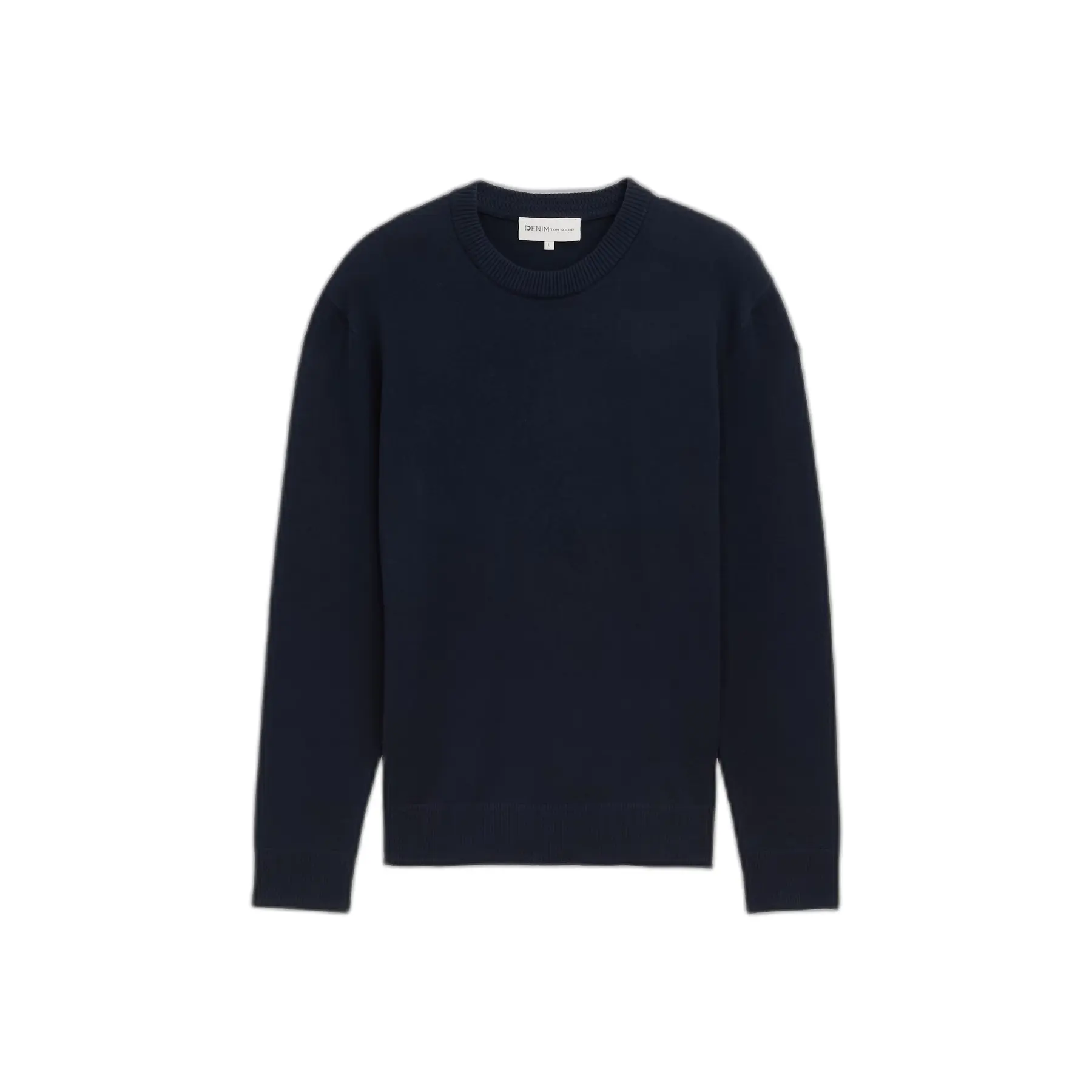 Pull Basico Collo Rotondo in Maglia Tom Tailor Denim