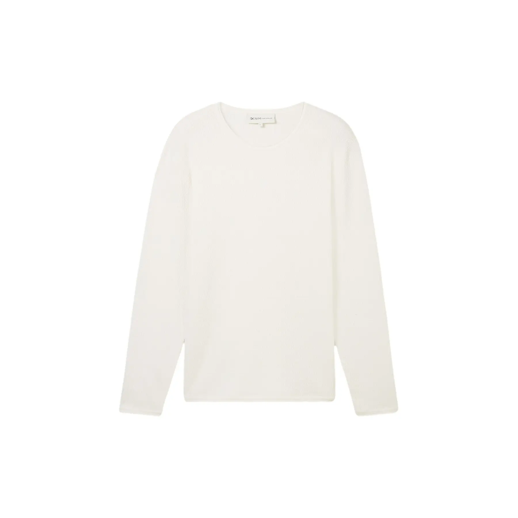 Pull Strutturato con Bordo Rullato Tom Tailor Denim