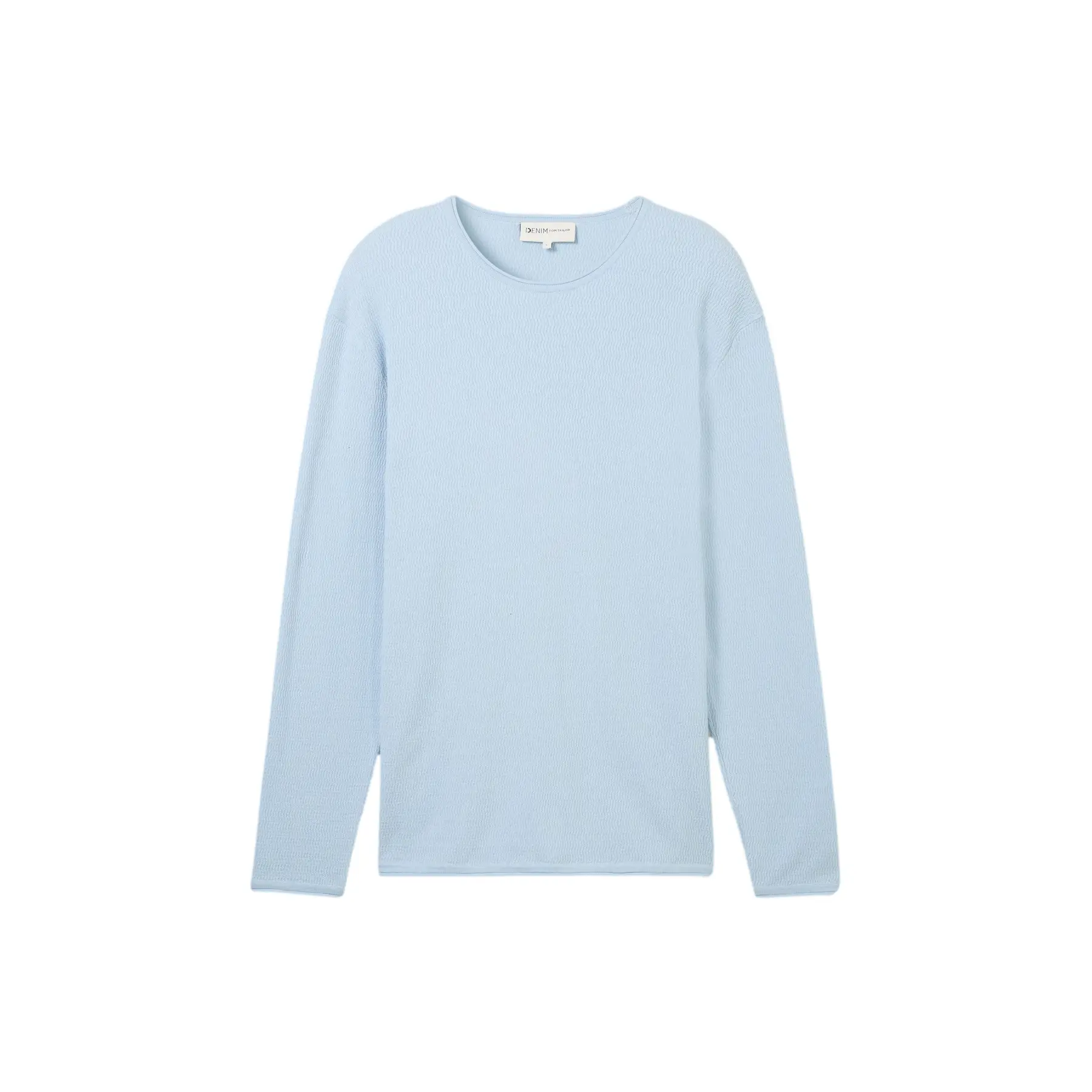 Pull Strutturato con Bordo Rullato Tom Tailor Denim