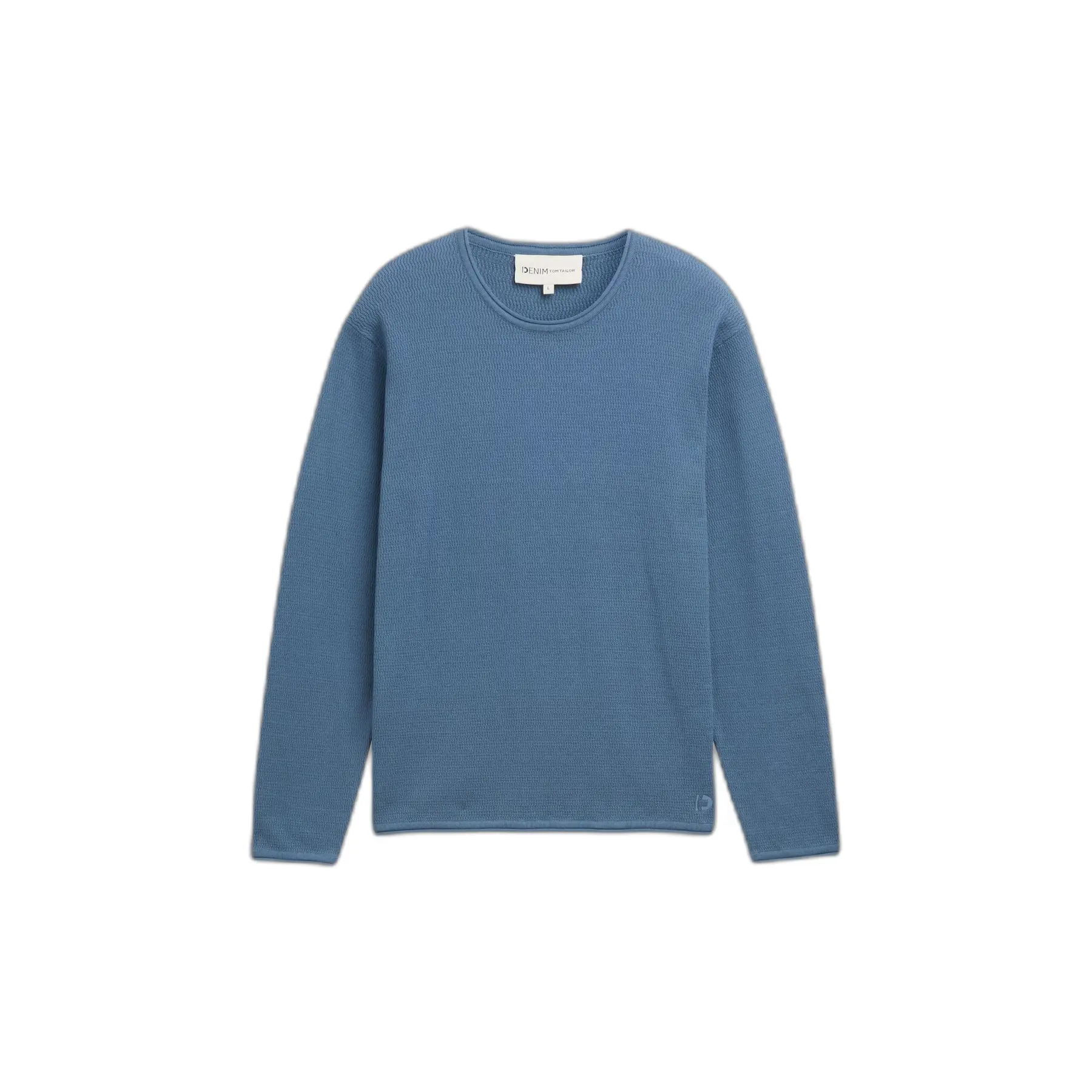 Pull Strutturato con Bordo Rullato Tom Tailor Denim