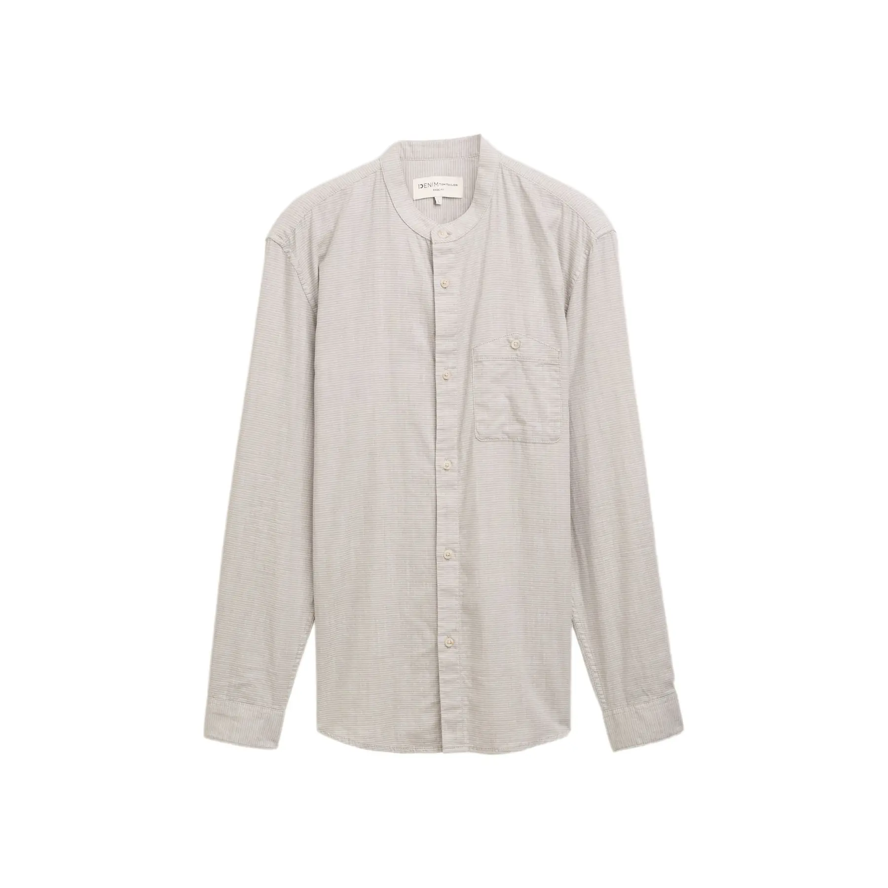 Camicia a maniche lunghe strutturata Tom Tailor Denim