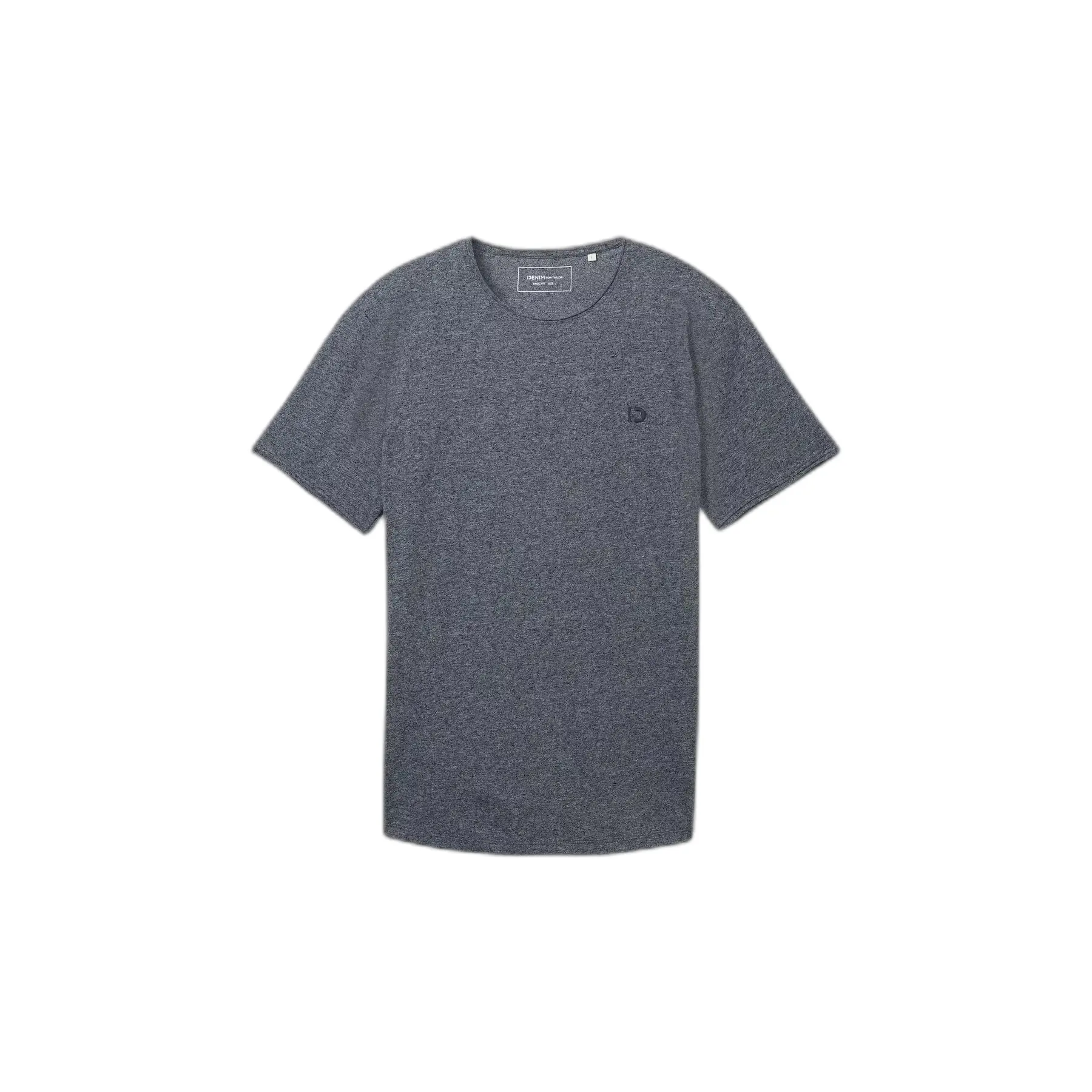 T-shirt mélange a bordi aperti Tom Tailor Denim