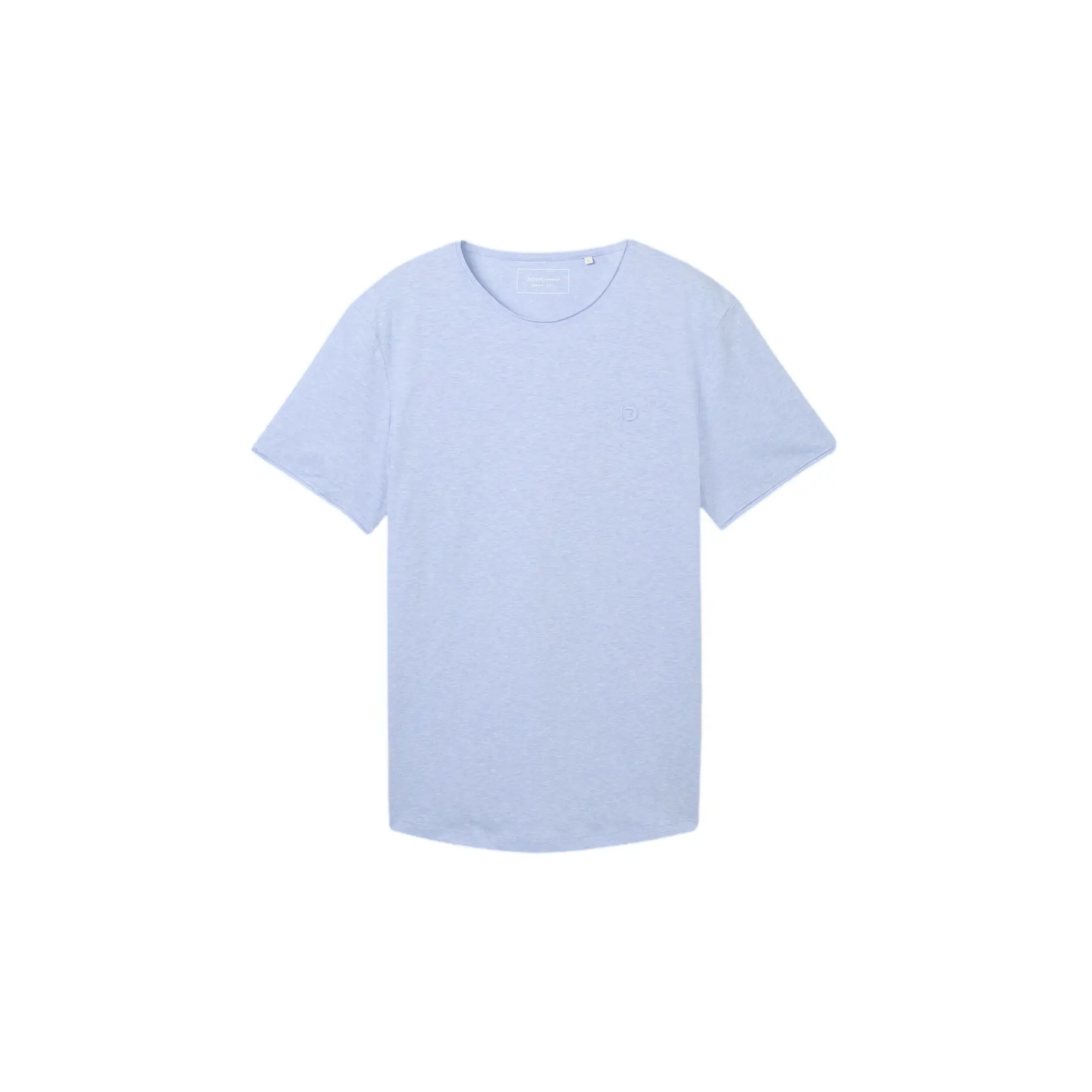 T-shirt mélange a bordi aperti Tom Tailor Denim