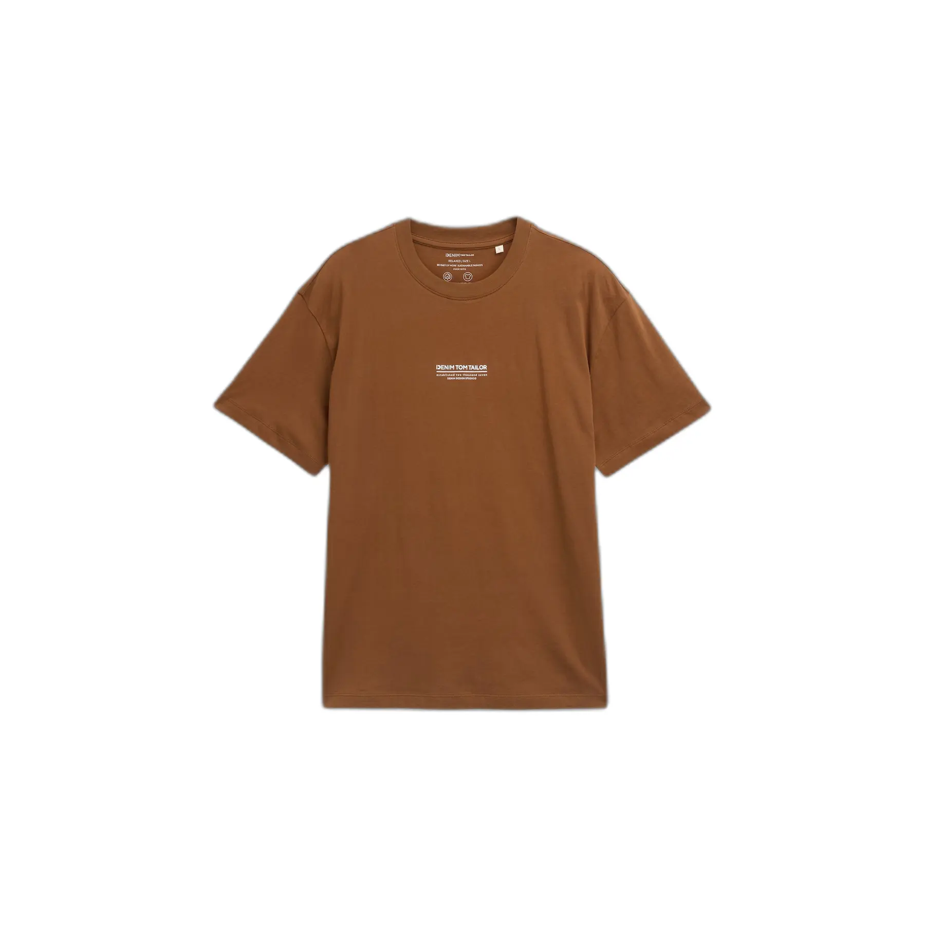 T-shirt casual stampato Tom Tailor Denim