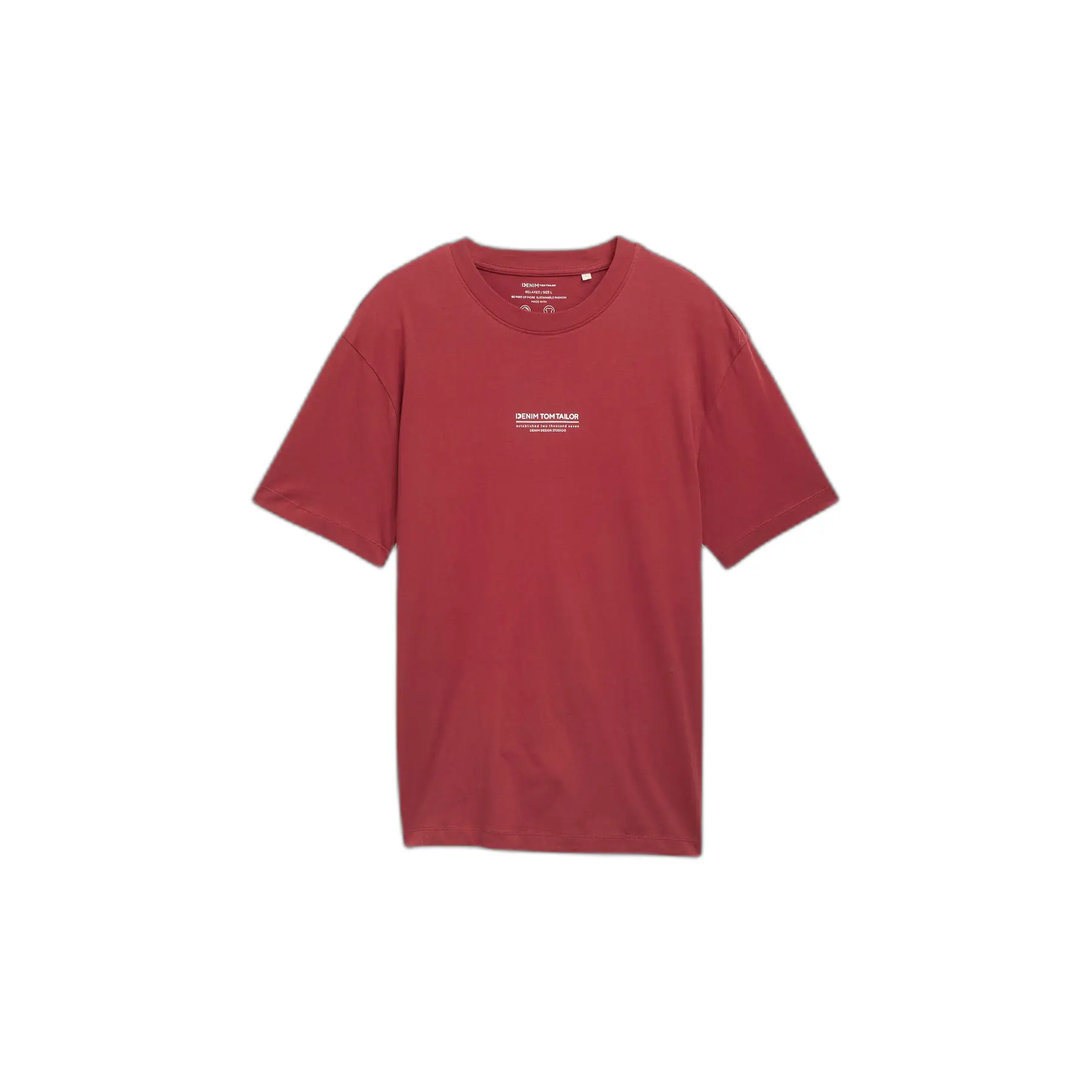 T-shirt casual stampato Tom Tailor Denim