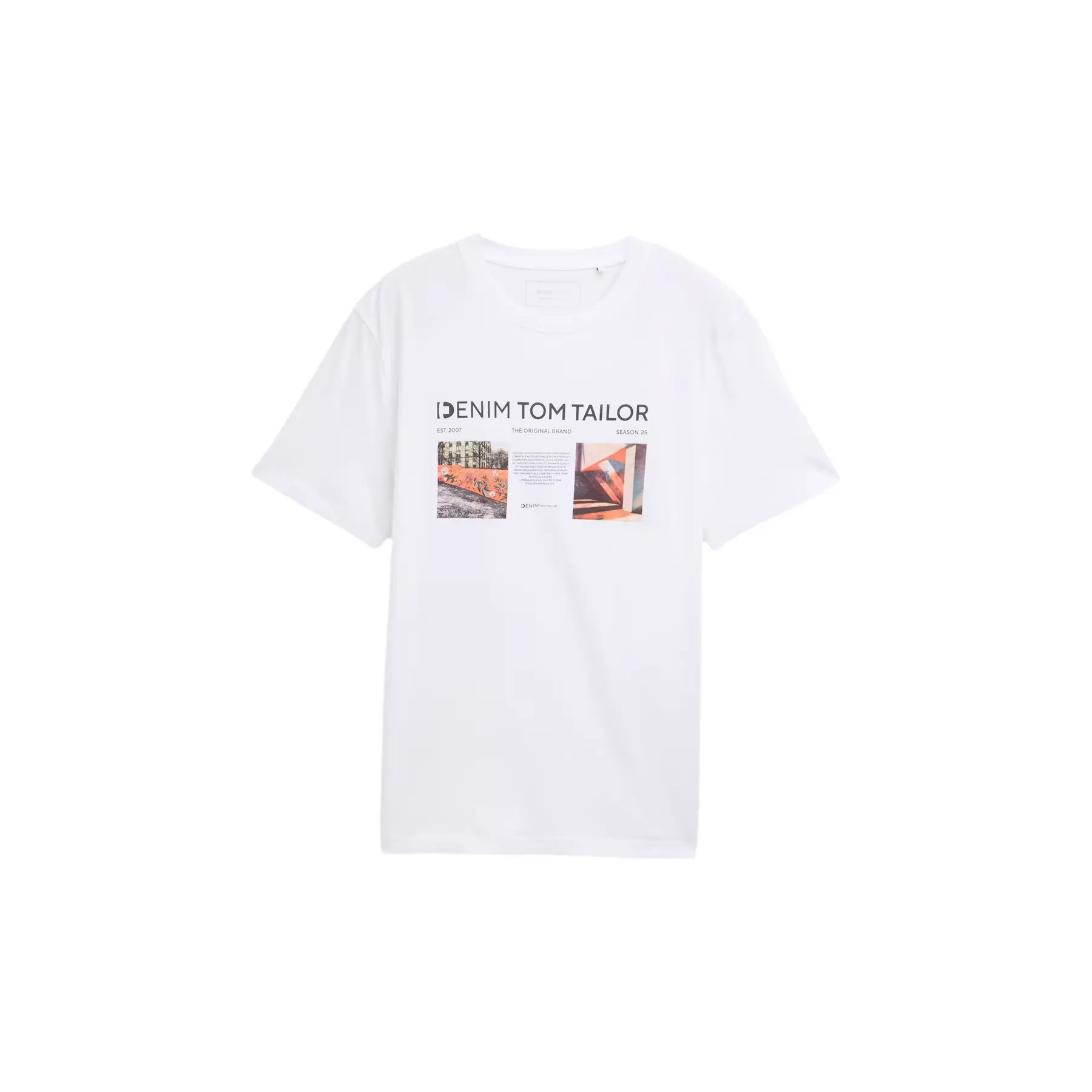 T-shirt con stampa fotografica Tom Tailor Denim