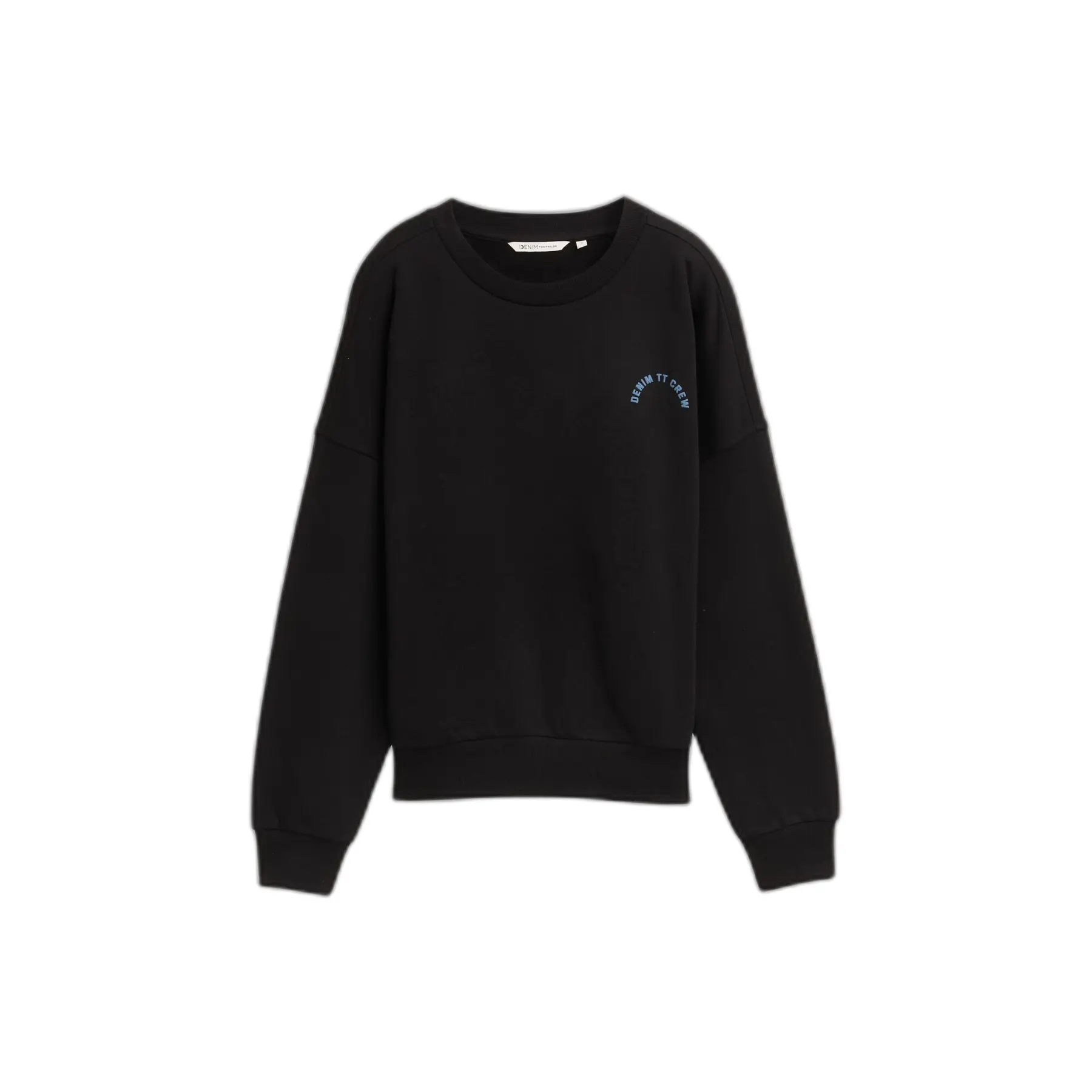 Sweatshirt mit Rundhalsausschnitt, Damen Tom Tailor Denim