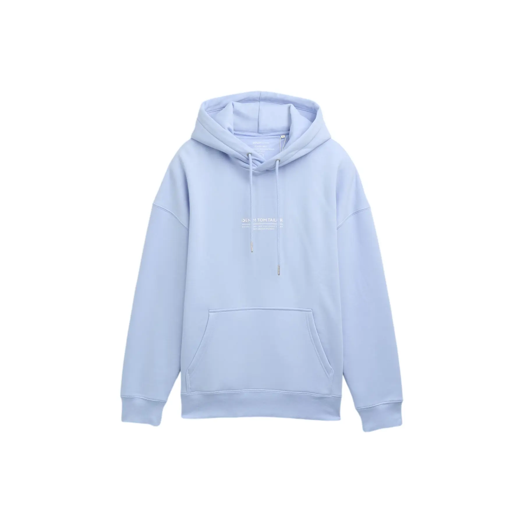 Felpa con cappuccio casual a girocollo stampata Tom Tailor Denim