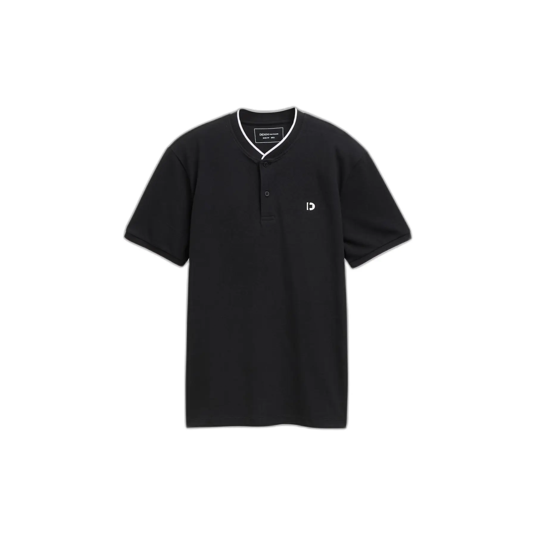 Polo con colletto bomber Tom Tailor Denim