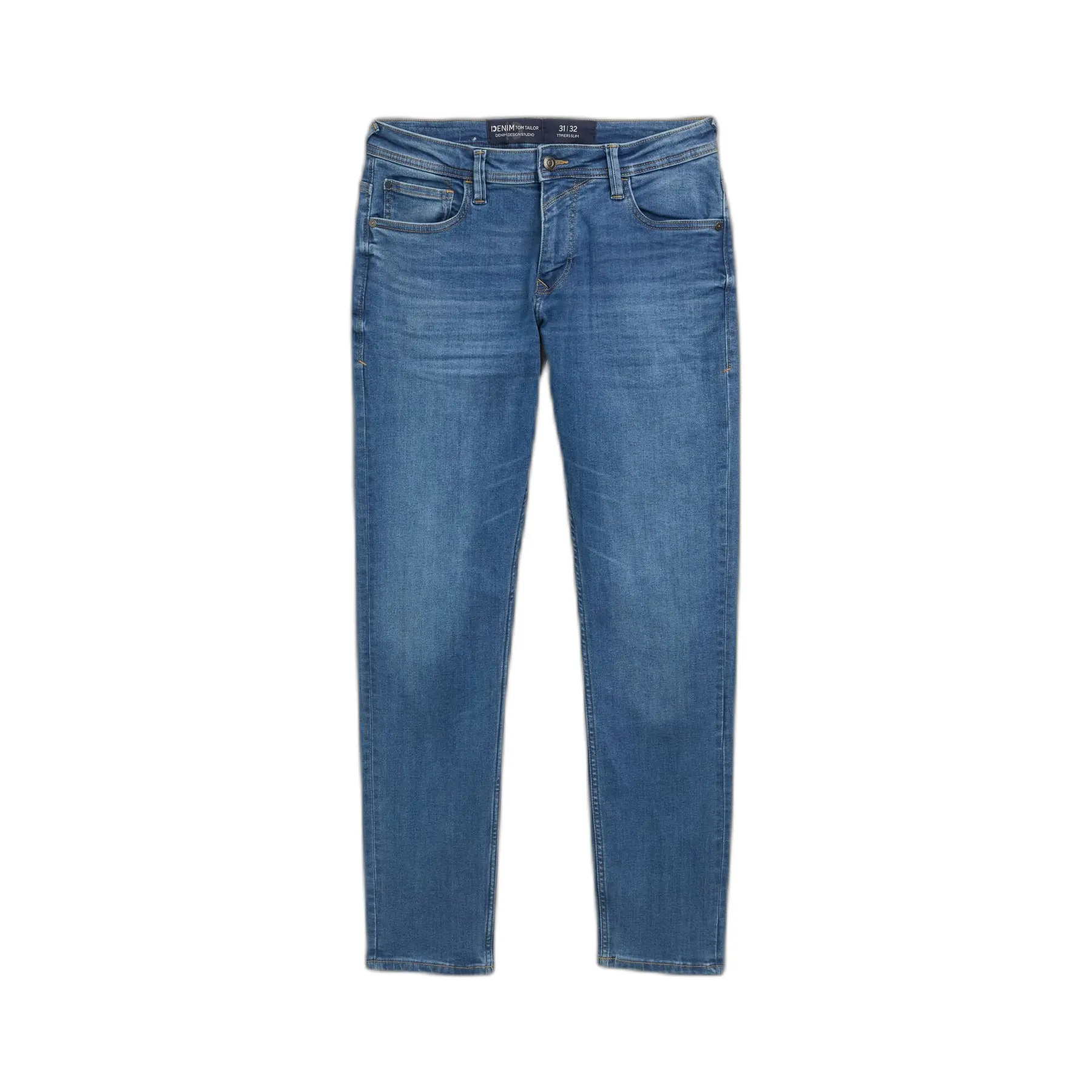 Jeans slim con chiusura a bottone Tom Tailor Denim Piers