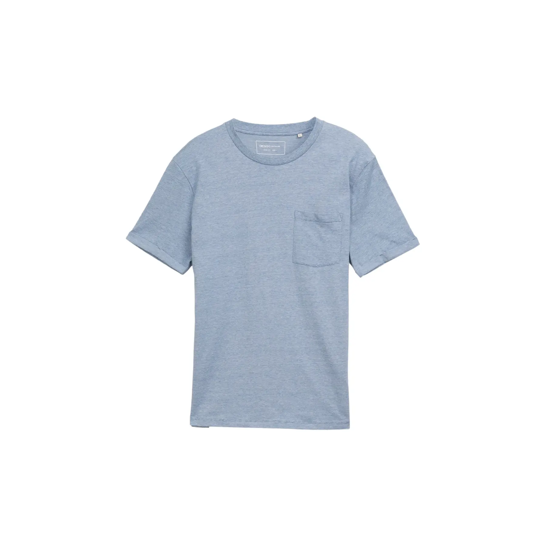 T-shirt melanizzato stampato Tom Tailor Denim