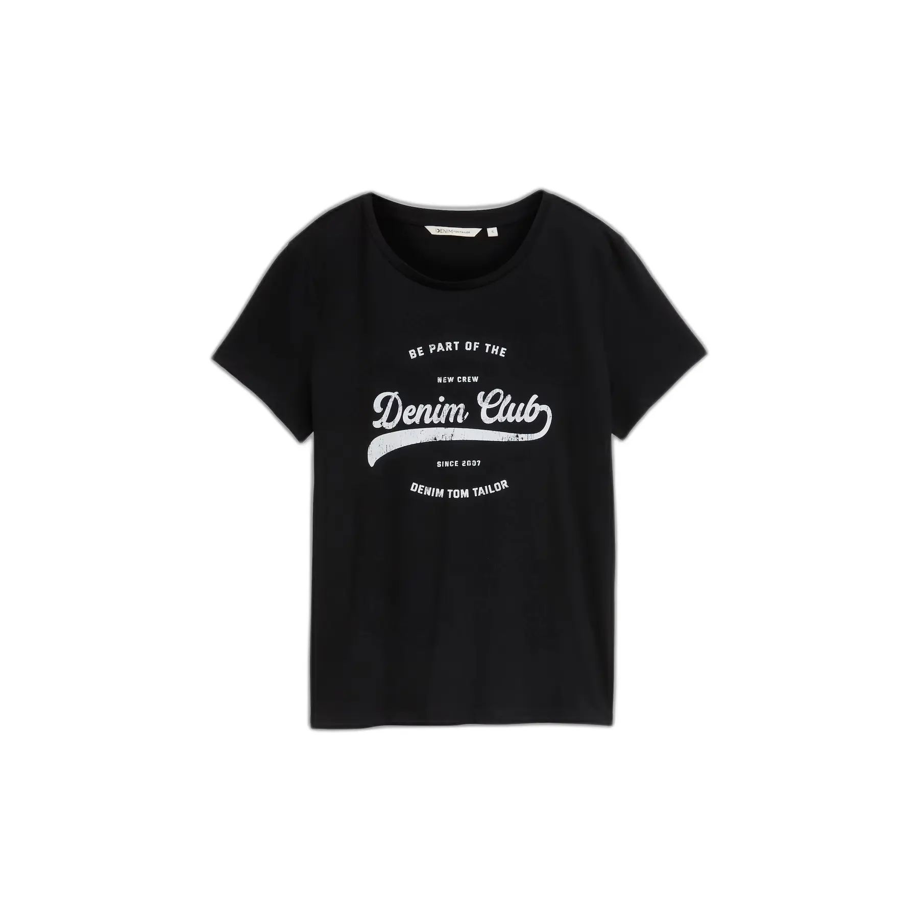 T-shirt basico stampato donna Tom Tailor Denim