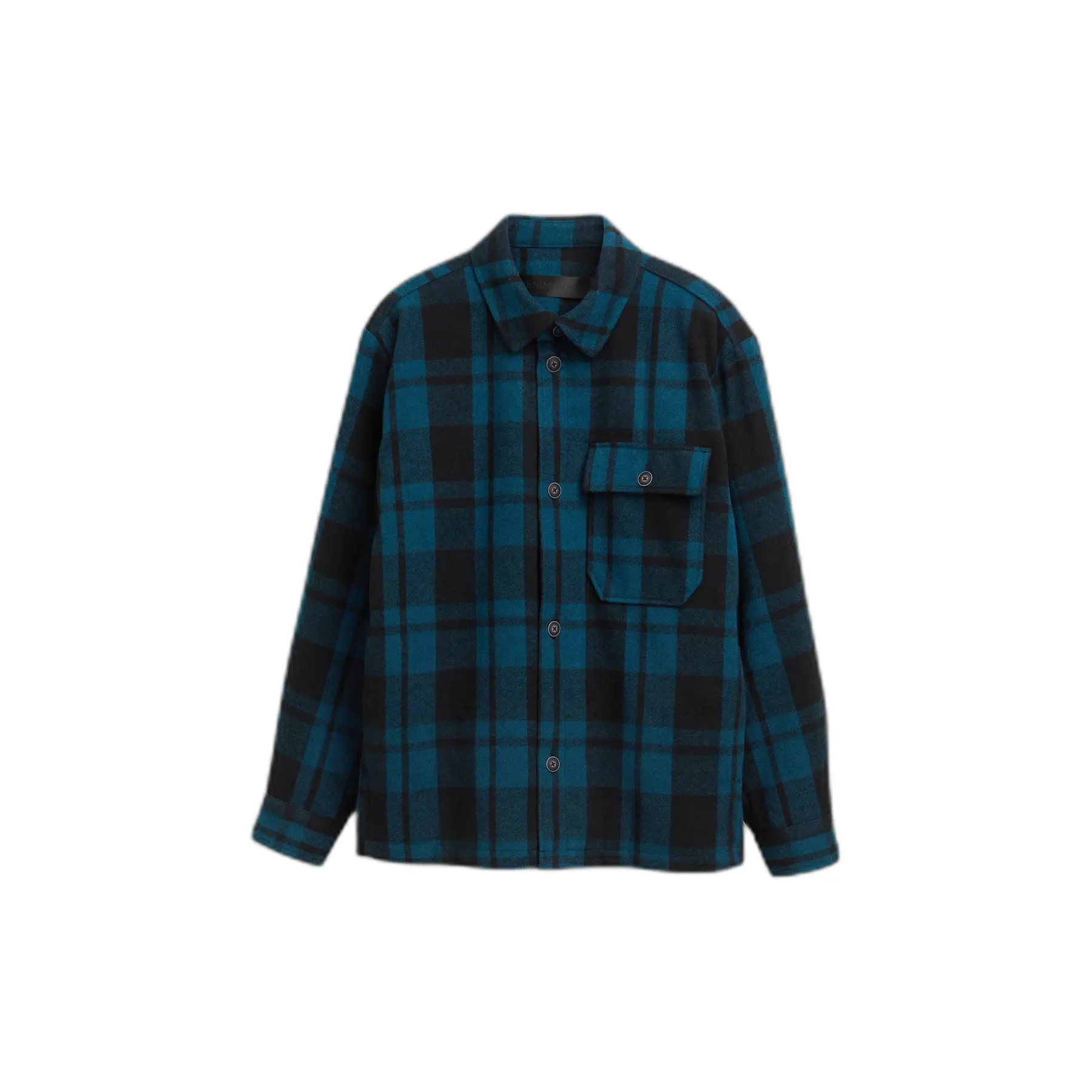 Camicia sovrapposta regular lana aspetto Tom Tailor Denim