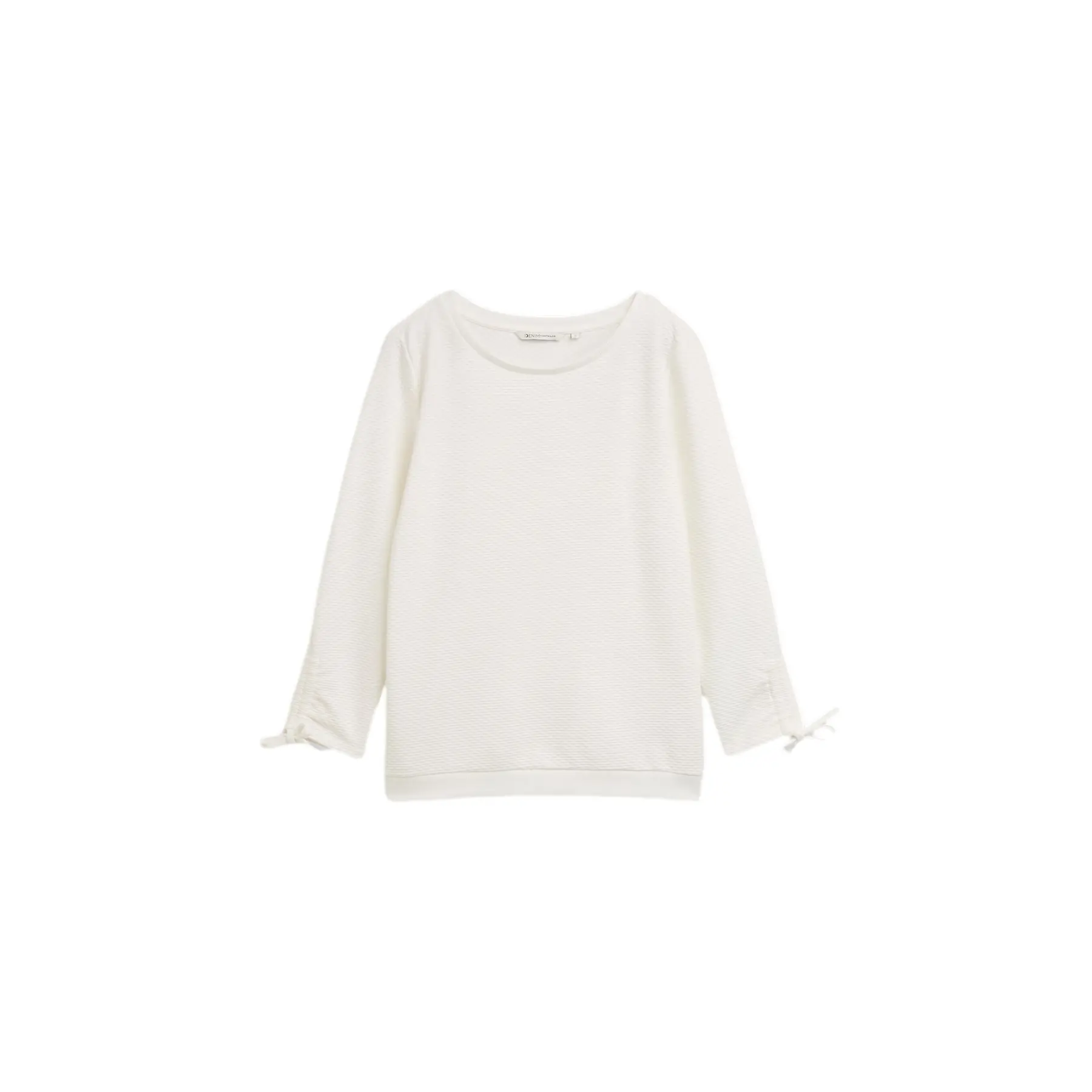 Felpa con maniche dettagli donna Tom Tailor Denim