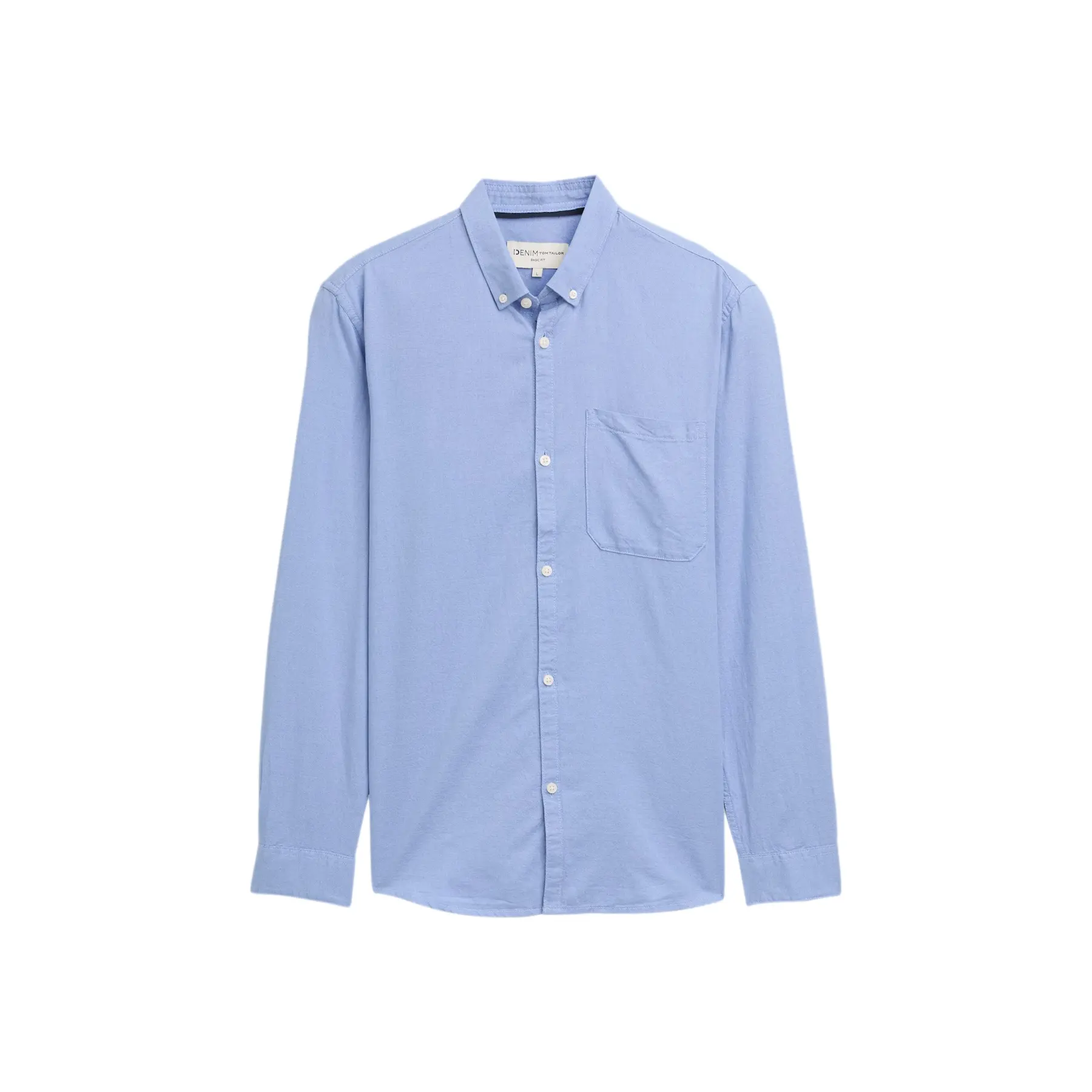 Camicia a maniche lunghe strutturata Tom Tailor Denim