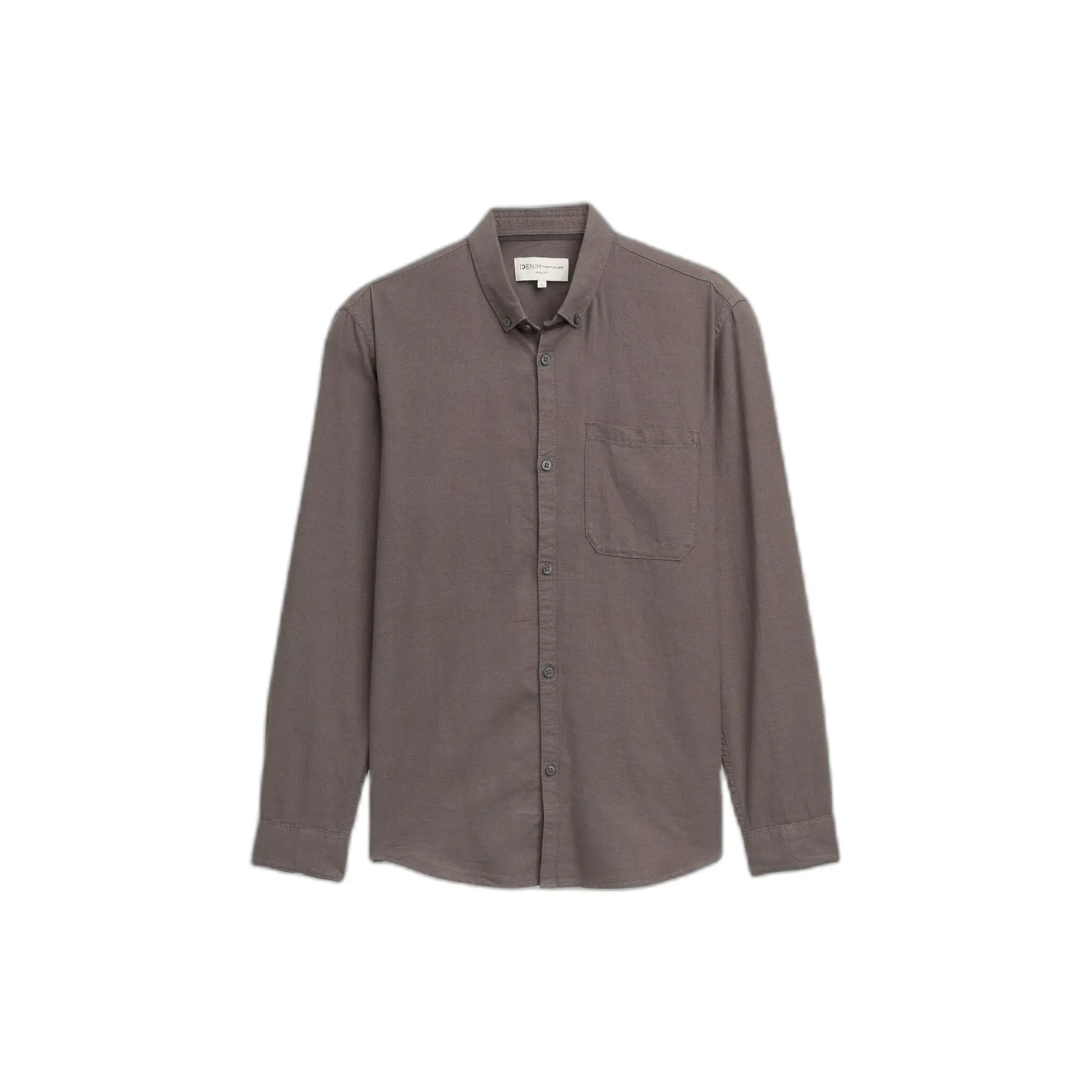 Camicia a maniche lunghe strutturata Tom Tailor Denim