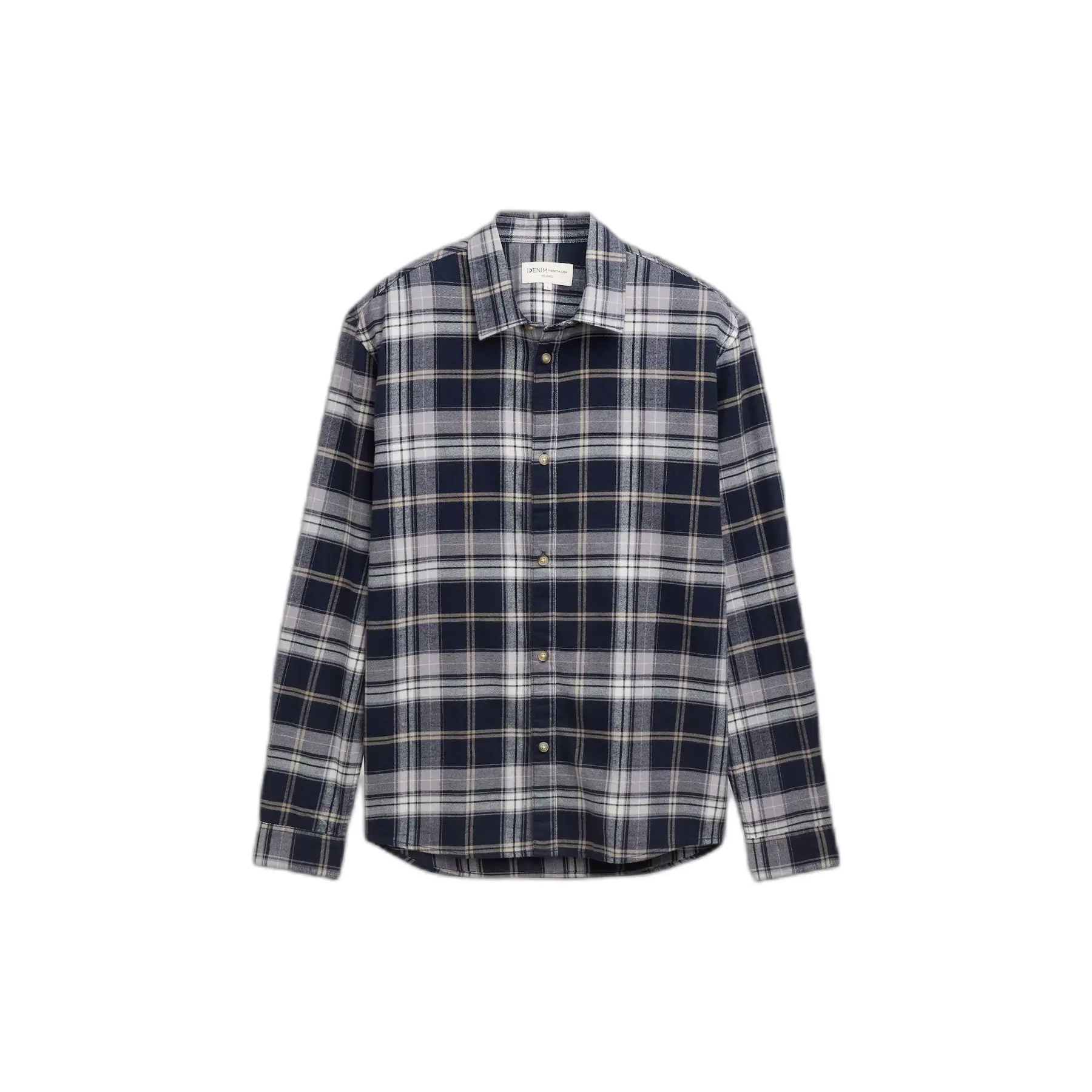 Camicia a quadri a maniche lunghe Tom Tailor Denim