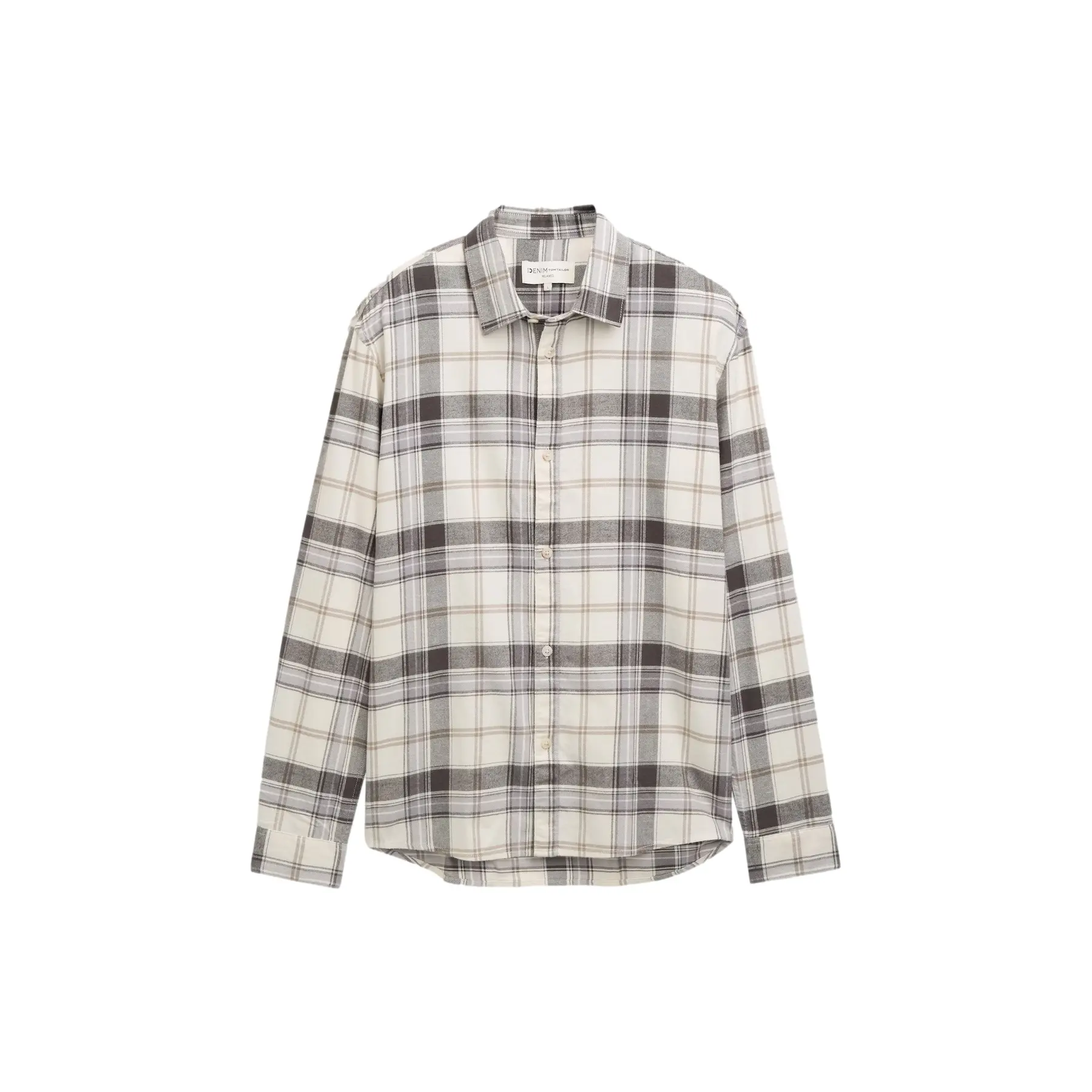 Camicia a quadri a maniche lunghe Tom Tailor Denim