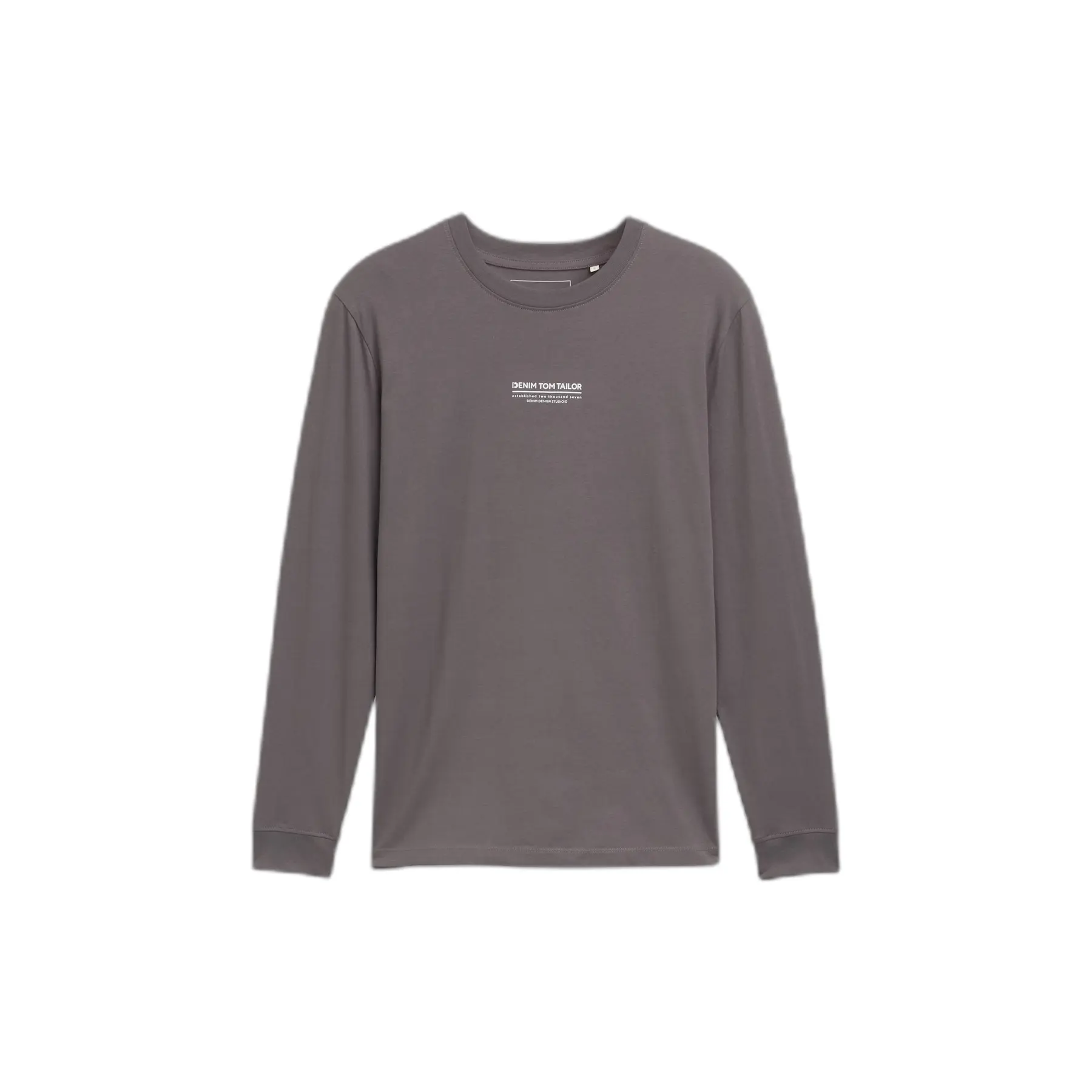 T-shirt maniche lunghe stampato Tom Tailor Denim