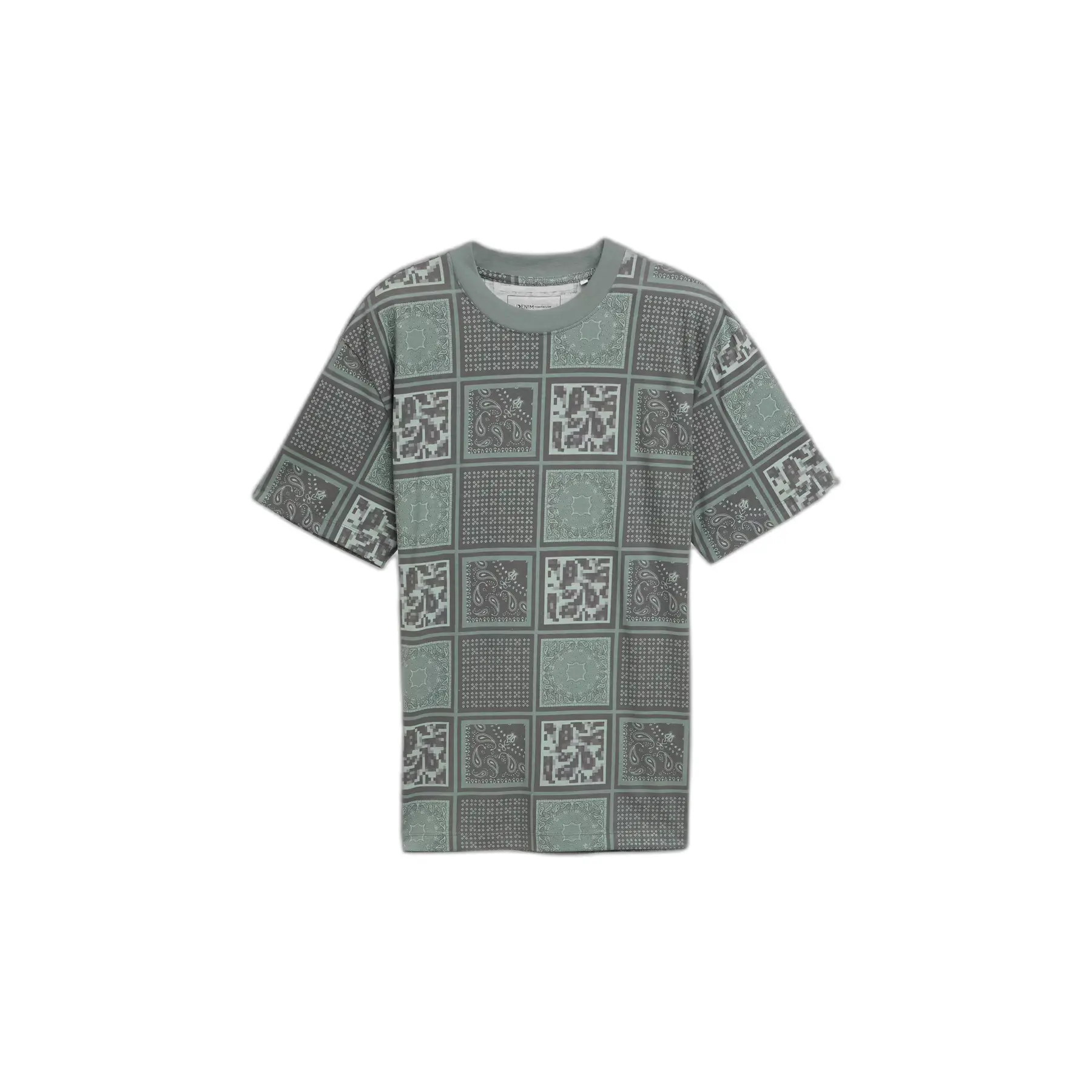 T-shirt stampato a tutto campo Tom Tailor Denim