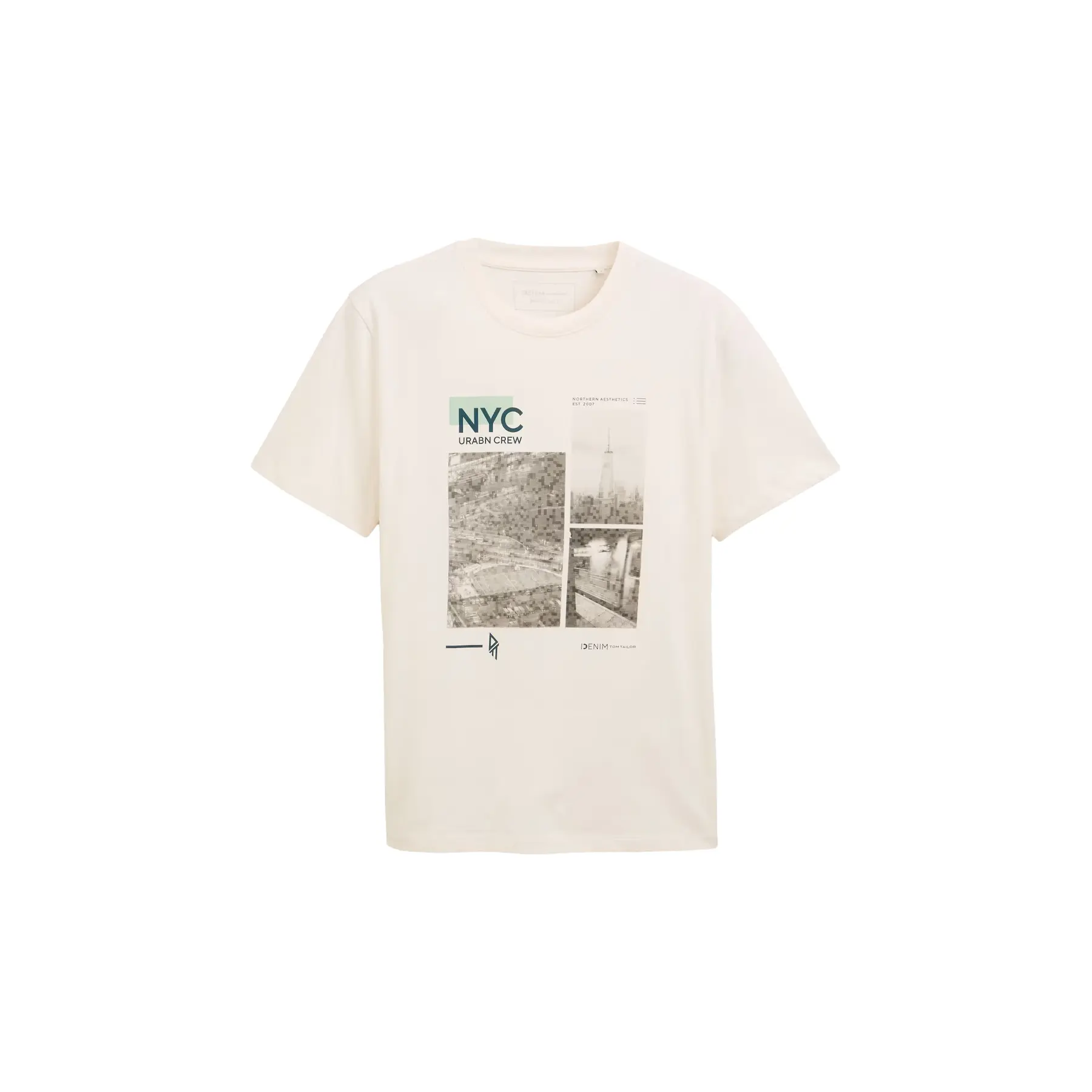 T-shirt con stampa fotografica Tom Tailor Denim